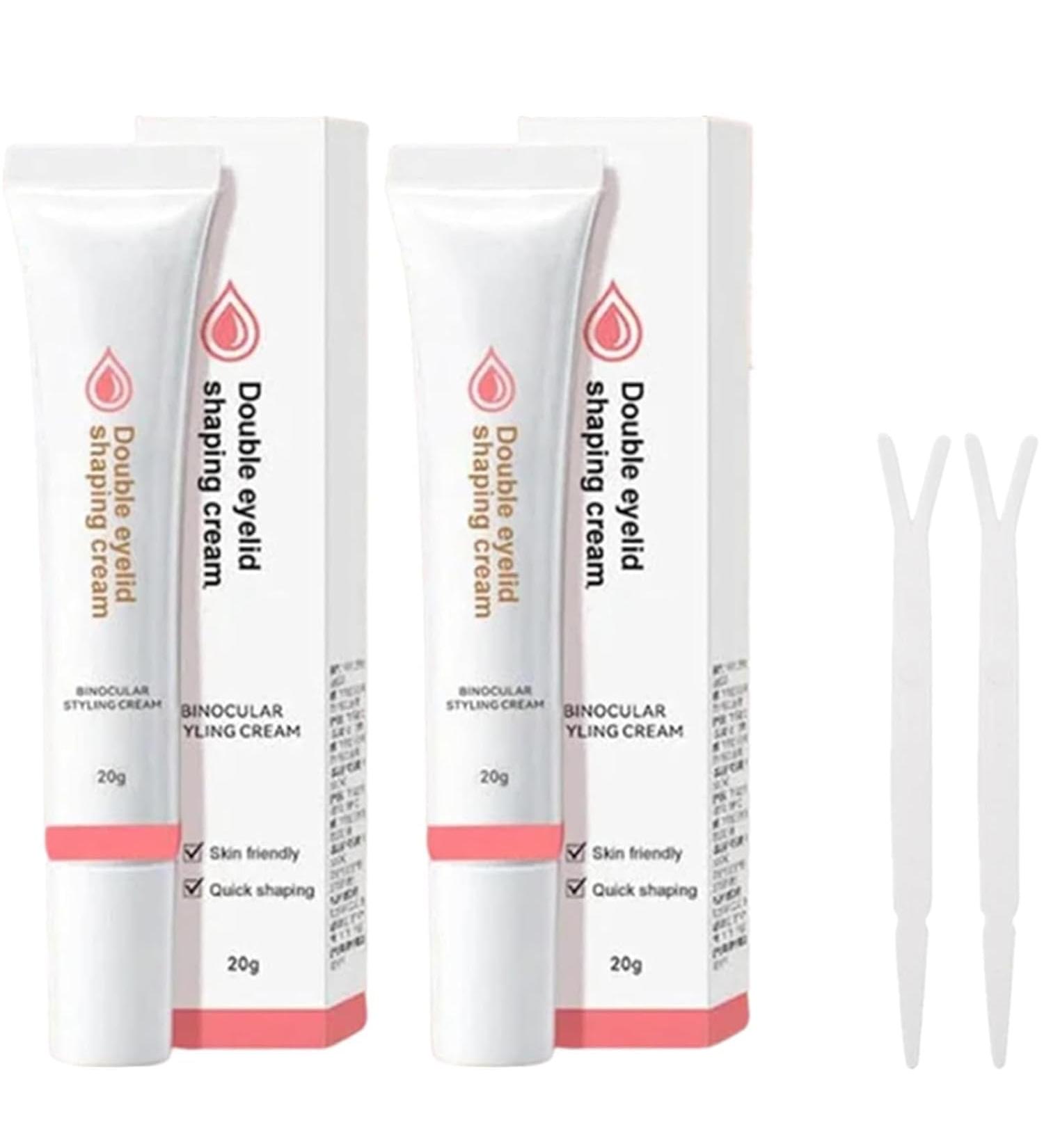 Double Eyelid Styling Cream & 120 PCS Tape - Waterproof Invisible Eye Shaping Solution - Buy Online on GoSupps.com