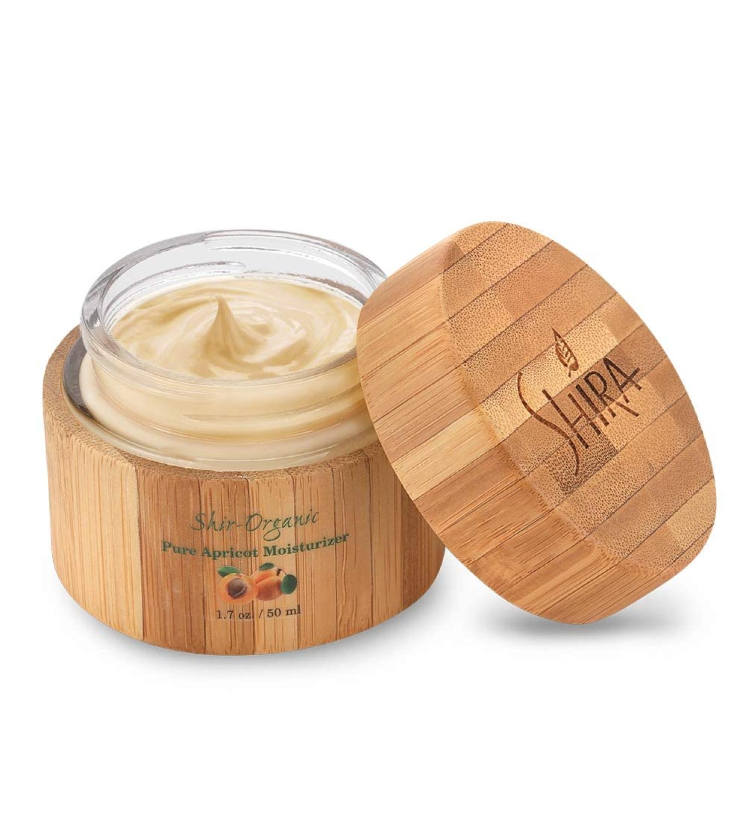 Shira Shir Organic Pure Apricot Moisturizer | Hydrating Anti-Aging Cream for Normal to Dry Skin | 50ml - Buy Online on GoSupps.com