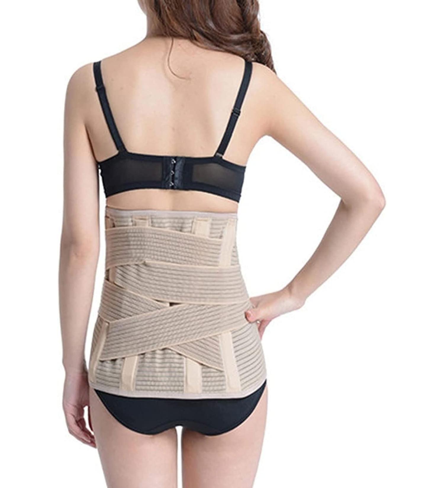 Buy Bedaw 33 cm Waist Support Belt - Orthopedic Back Support for Men & Women - XL Lumbar Corset for Ultimate Lower Back Relief - Buy Online on GoSupps.com