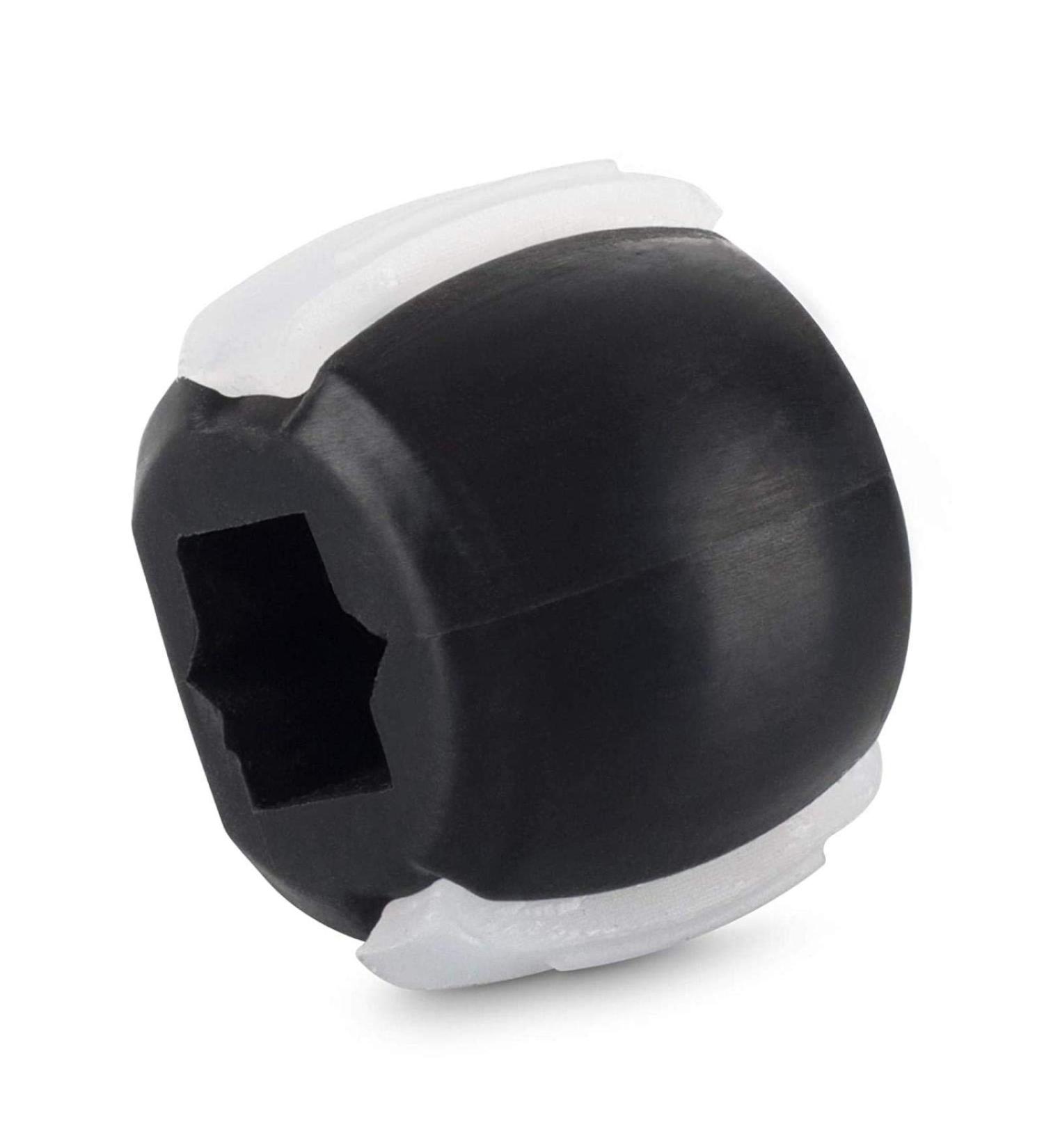 Jaw Exerciser Face and Neck Exerciser Double Chin Reducer Eliminator for Jaw Exercise Ball to Face Lift Chisel Chin Slimming & Neck Muscle Helps Reduce Stress and Cravings Black_40LBS - Buy Online on GoSupps.com