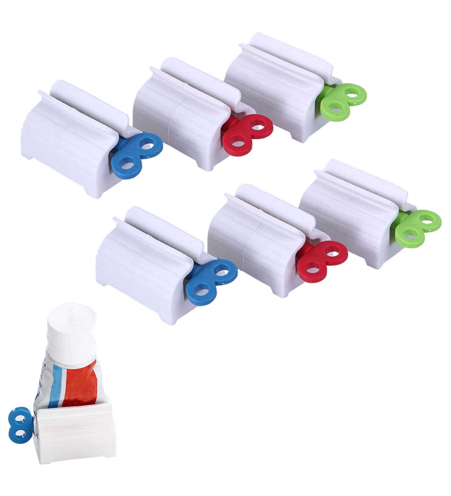 Tube Squeezer Set - 6 Piece Tube Press for Toothpaste Hand Cream & Cosmetics | Effortless Squeeze for Polygel & Color Tubes - Buy Online on GoSupps.com