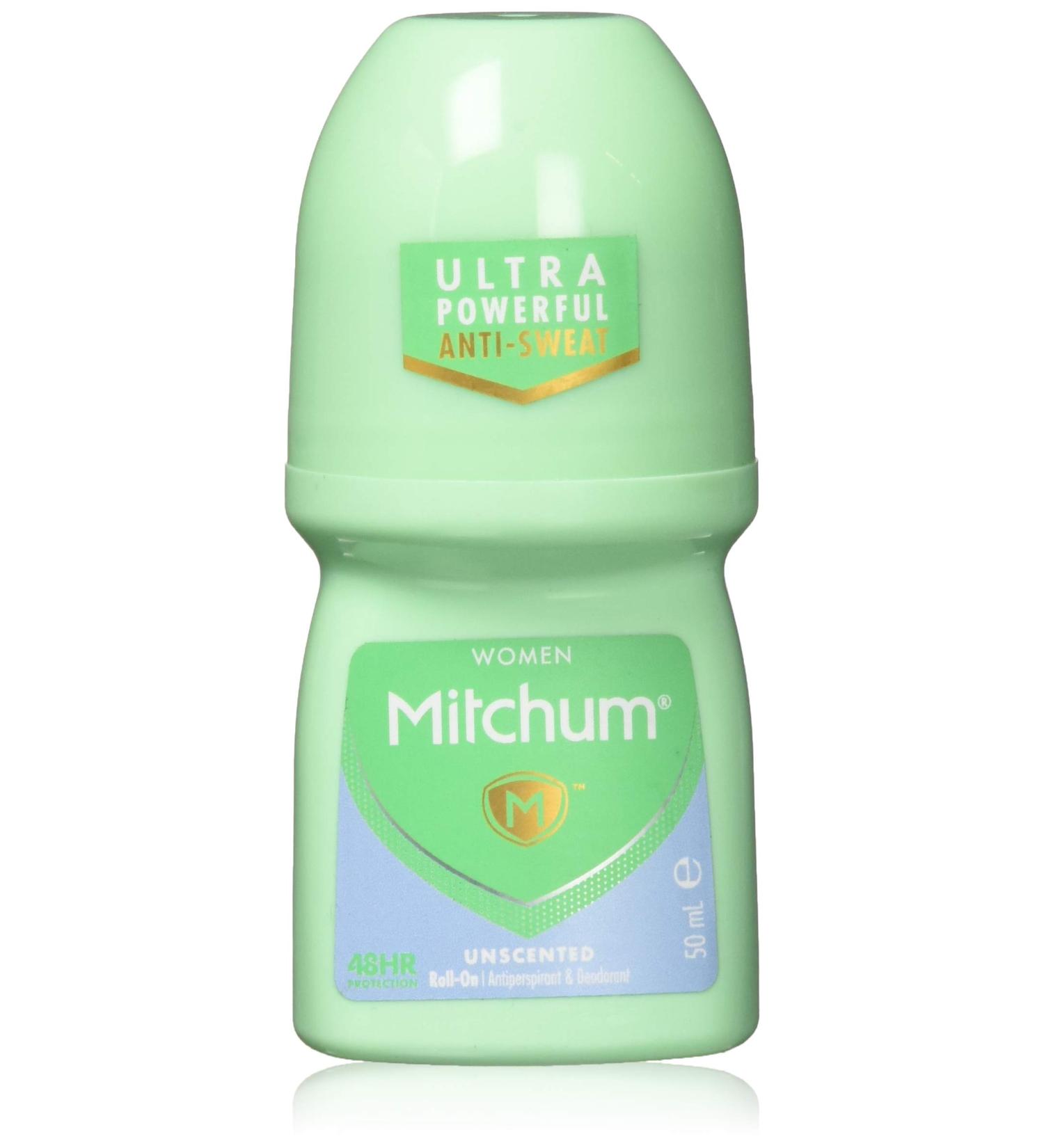 Mitchum 50ml Advanced Control Women Roll-On Unperfumed Anti-Perspirant and Deodorant - Buy Online on GoSupps.com