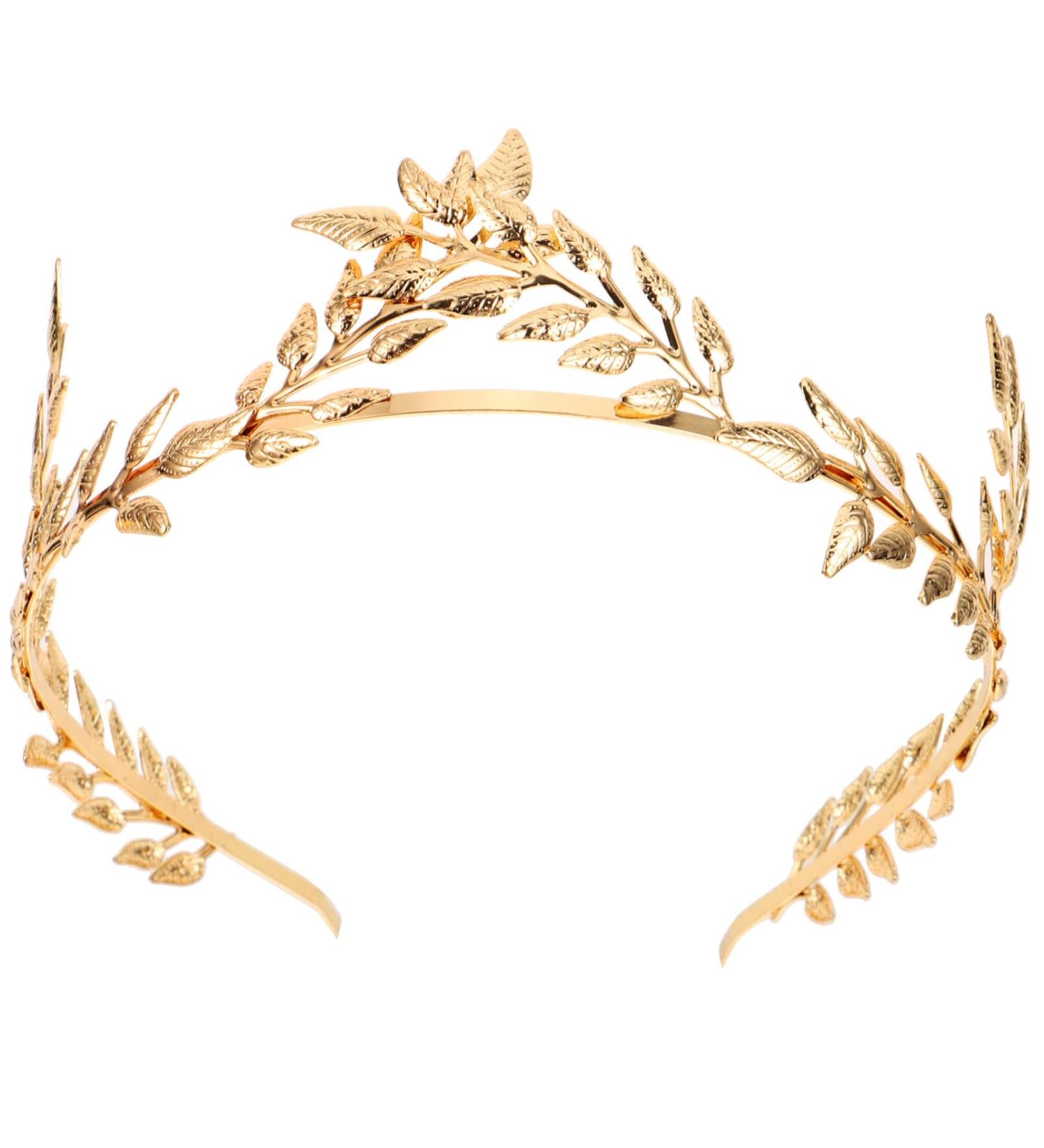 Beaupretty Golden Leaf Headband - Roman Goddess Hair Accessories for Weddings & Parties - Buy Online on GoSupps.com