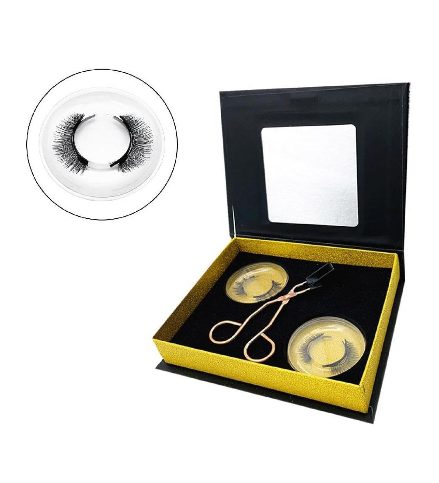 Magnetic Eyelashes Without Eyeliner Magnetic Eyelashes W/Applicator Natural Look Magnetic Lashes No Glue-No Liner Magnetic Eyelashes Without Eyeliner Or Glue-natural Look Reusable False Lashes 3d - Buy Online on GoSupps.com