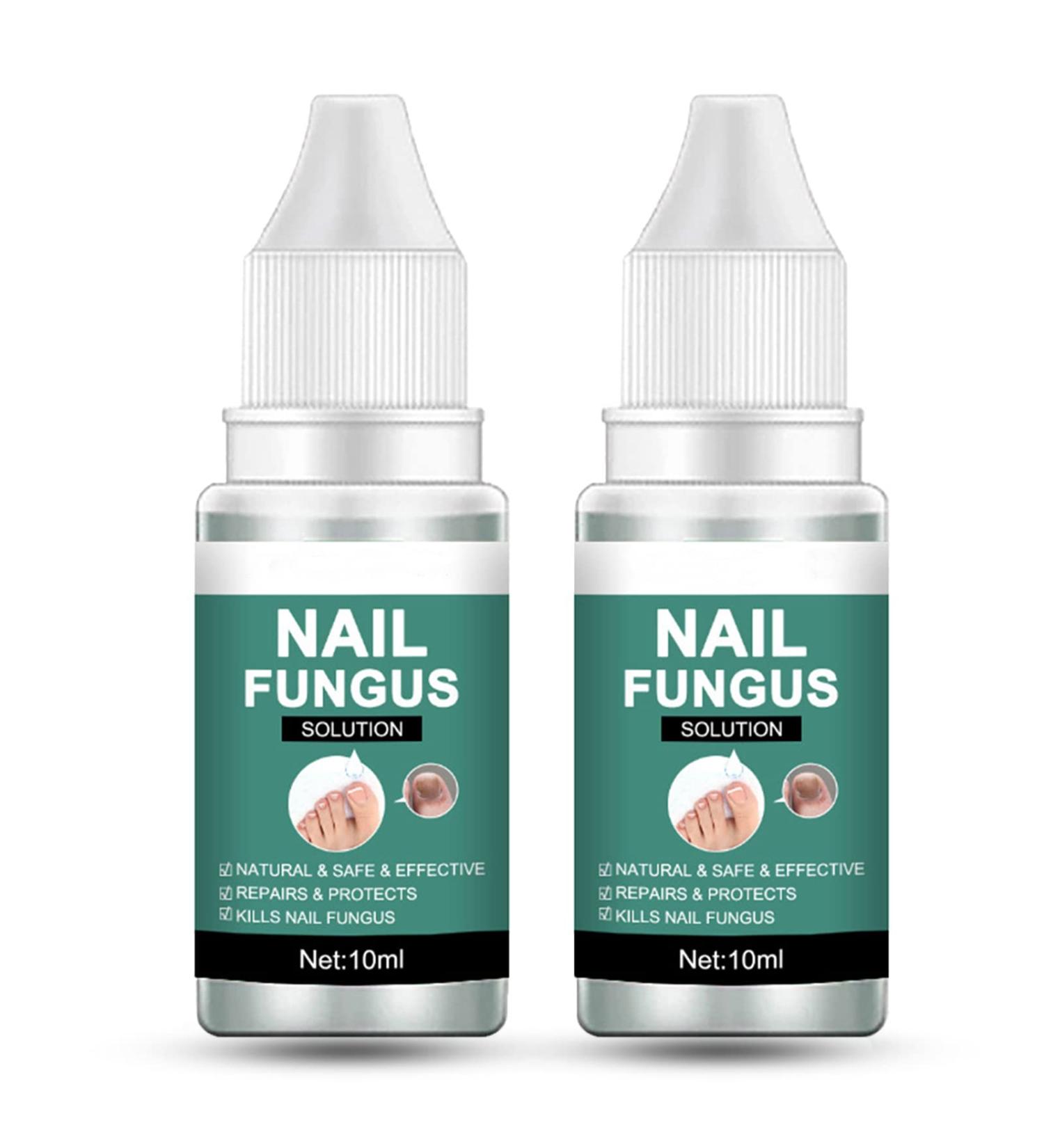 Fungal Nail Treatment for Toenail - Extra Strong Ingrown Toenail Care Oils - Anti Toe Nail Fungus Solution - Fixes Discolored Nails - Safe and Effective - 2Pcs - Buy Online on GoSupps.com