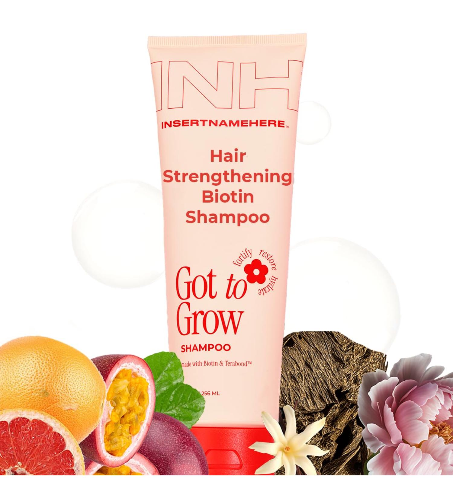 INH Hair Biotin Shampoo with Caffeine & Green Tea | Natural & Vegan Scalp Stimulator for Hair Growth | Sulfate Free Clarifying Shampoo 8 oz - Buy Online on GoSupps.com
