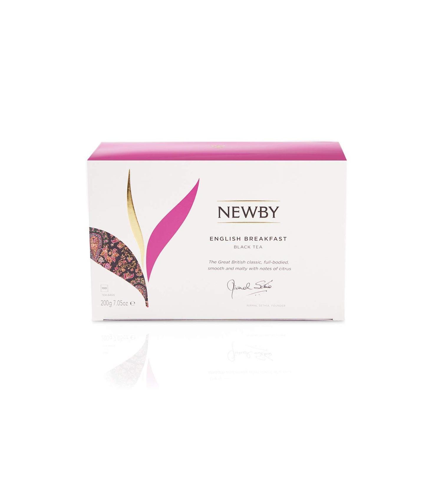 Newby Teas English Breakfast 100 Classic Teabags 200 g