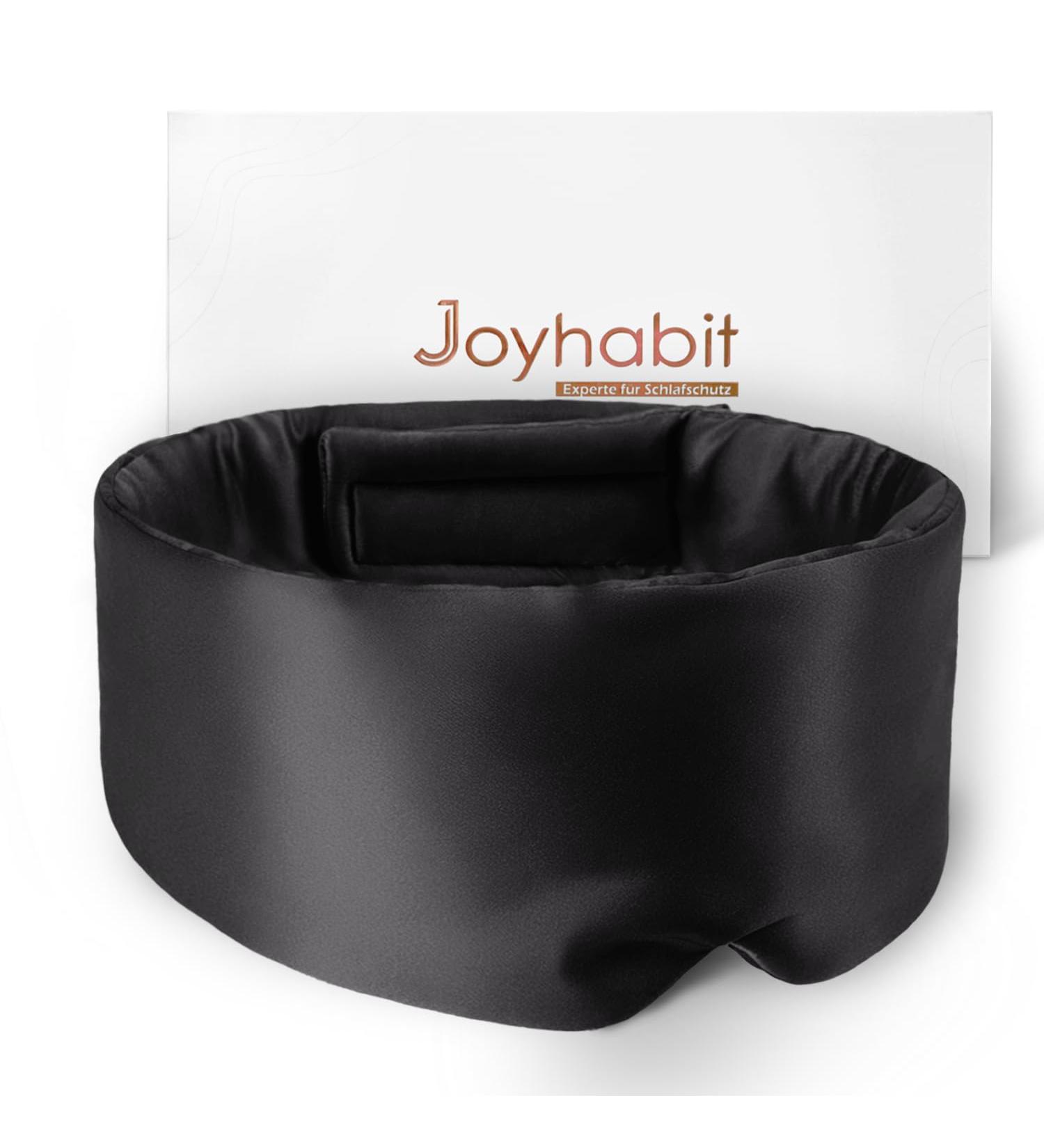 Joyhabit Extra Large Silk Sleep Mask - Adjustable Cloud Curve Eye Mask for Men & Women - Perfect for Night Sleep & Relaxation - Buy Online on GoSupps.com