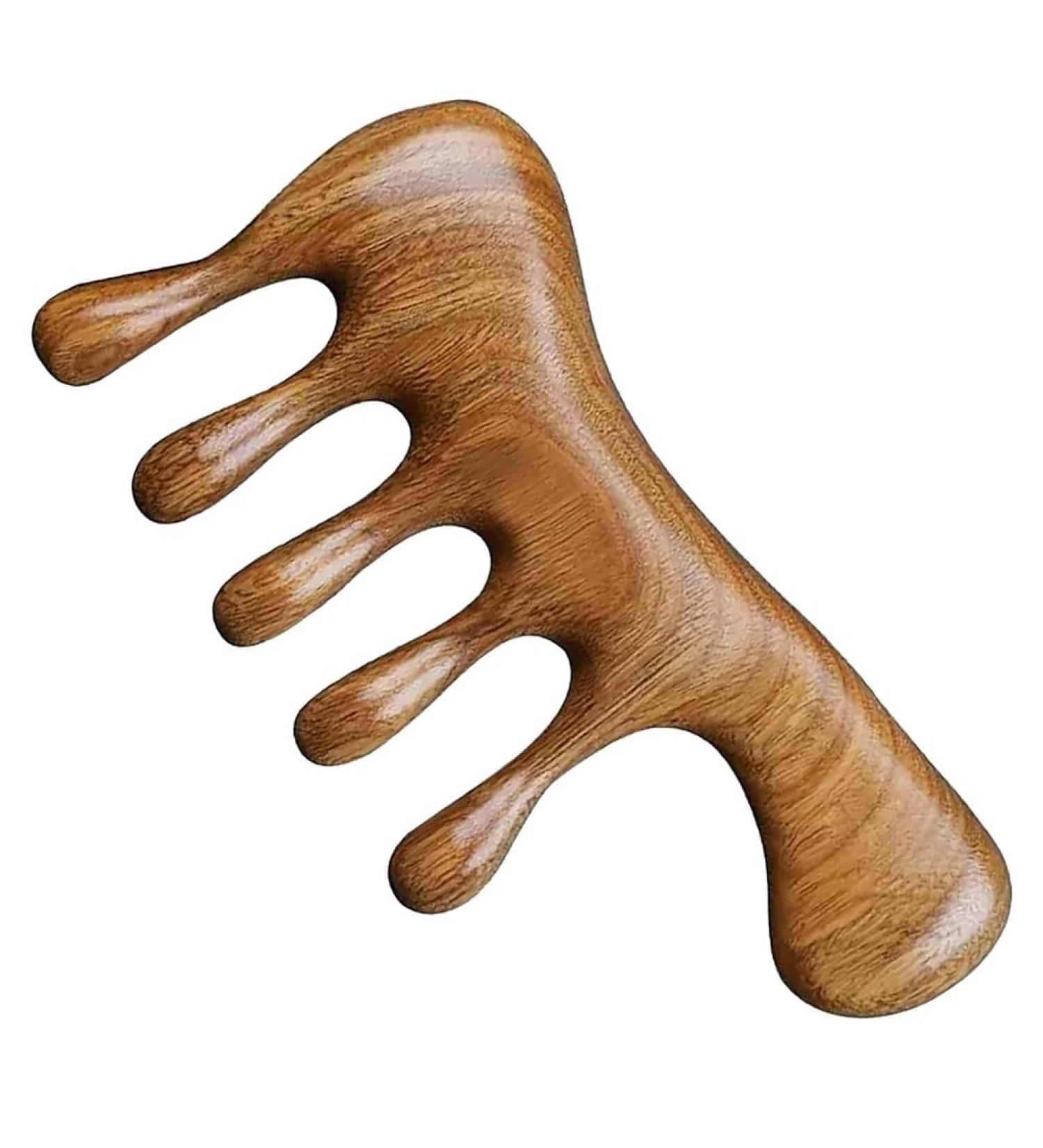 Misamo Manual Head Massage Comb - Scalp & Hair Relaxation Device for Stress Relief | Portable Gua Sha Massage Tool - Buy Online on GoSupps.com