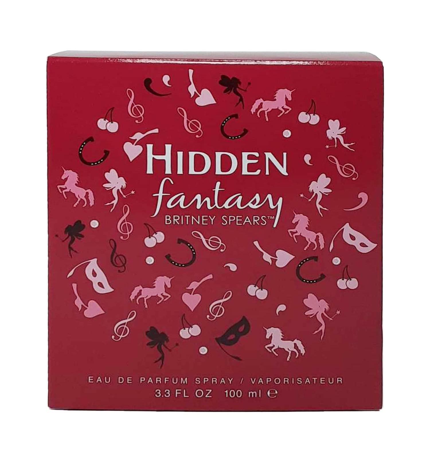 Hidden Fantasy by Britney Spears for Women Eau De Parfum Spray 3.3 oz 3.3 Fl Oz (Pack of 1) - Buy Online on GoSupps.com