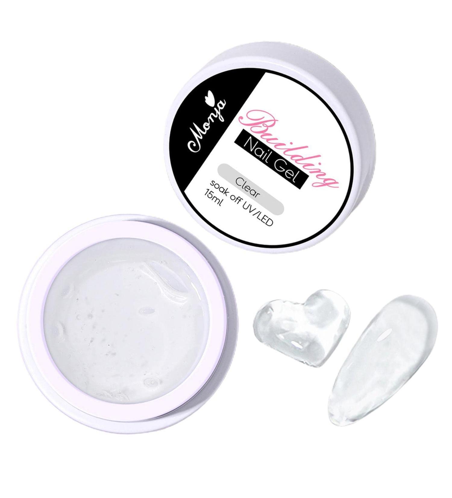 Solid for Nails Hard Nail Gel Builder - Non-Sticky Hand Nail Carving Gel Modeling Gel Solid Nail Building Gel Nail Gel Transparent - Buy Online on GoSupps.com