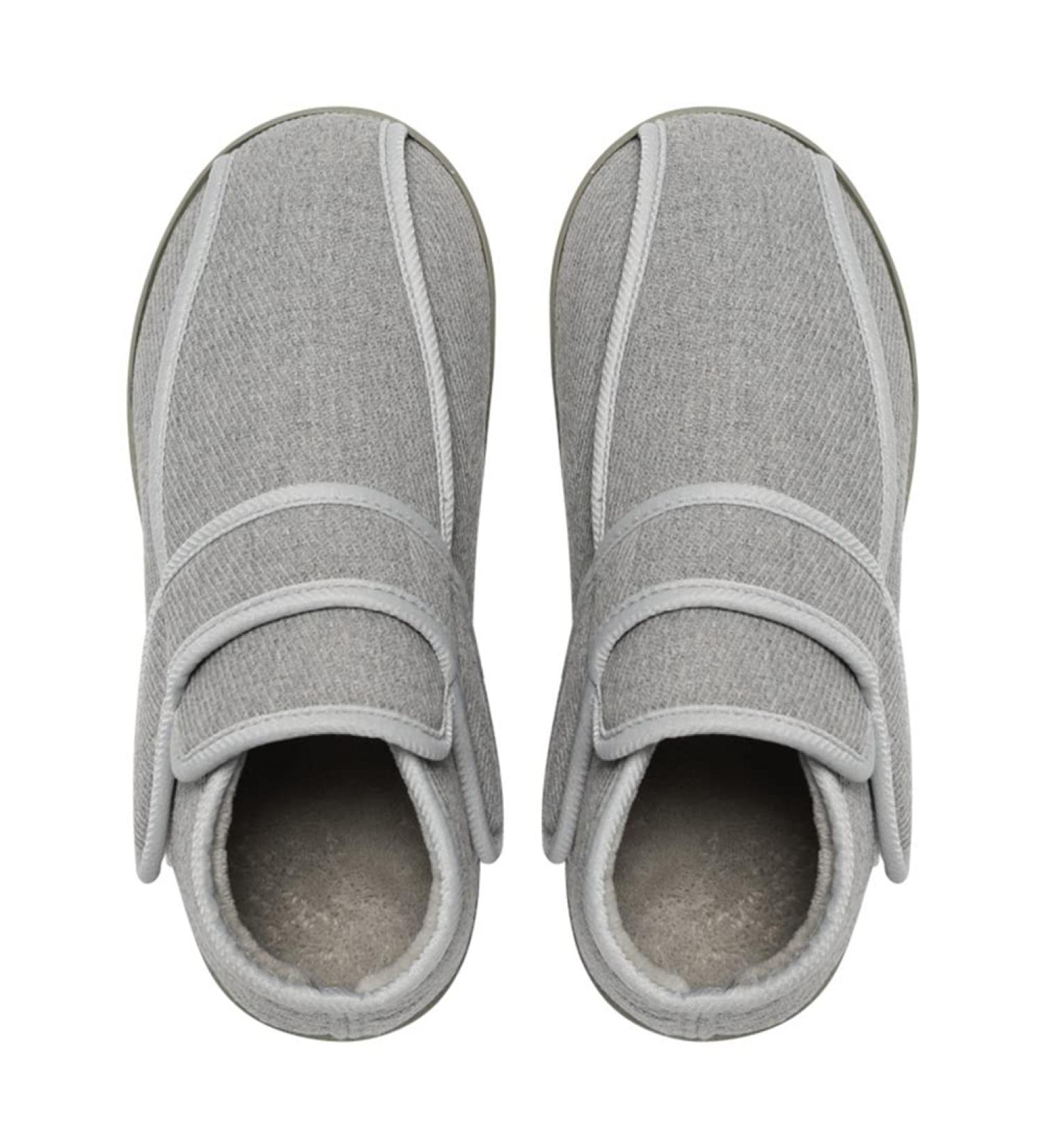 fohapfam Women's Adjustable Orthopedic Wide Width Walking House Slippers - Grey - M Medium - Buy Online on GoSupps.com