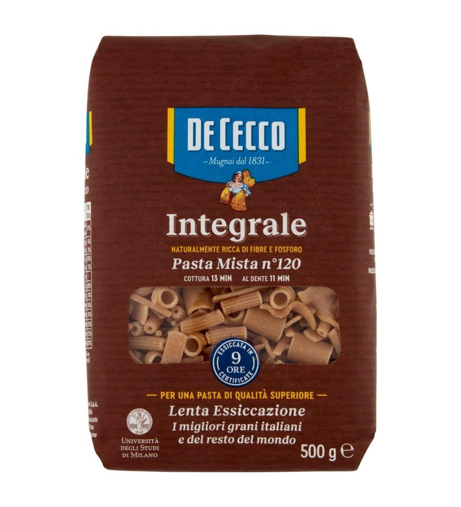 5 x 5kg Mixed Integral Pasta (10 x 500g Packs) - Buy Online on GoSupps.com