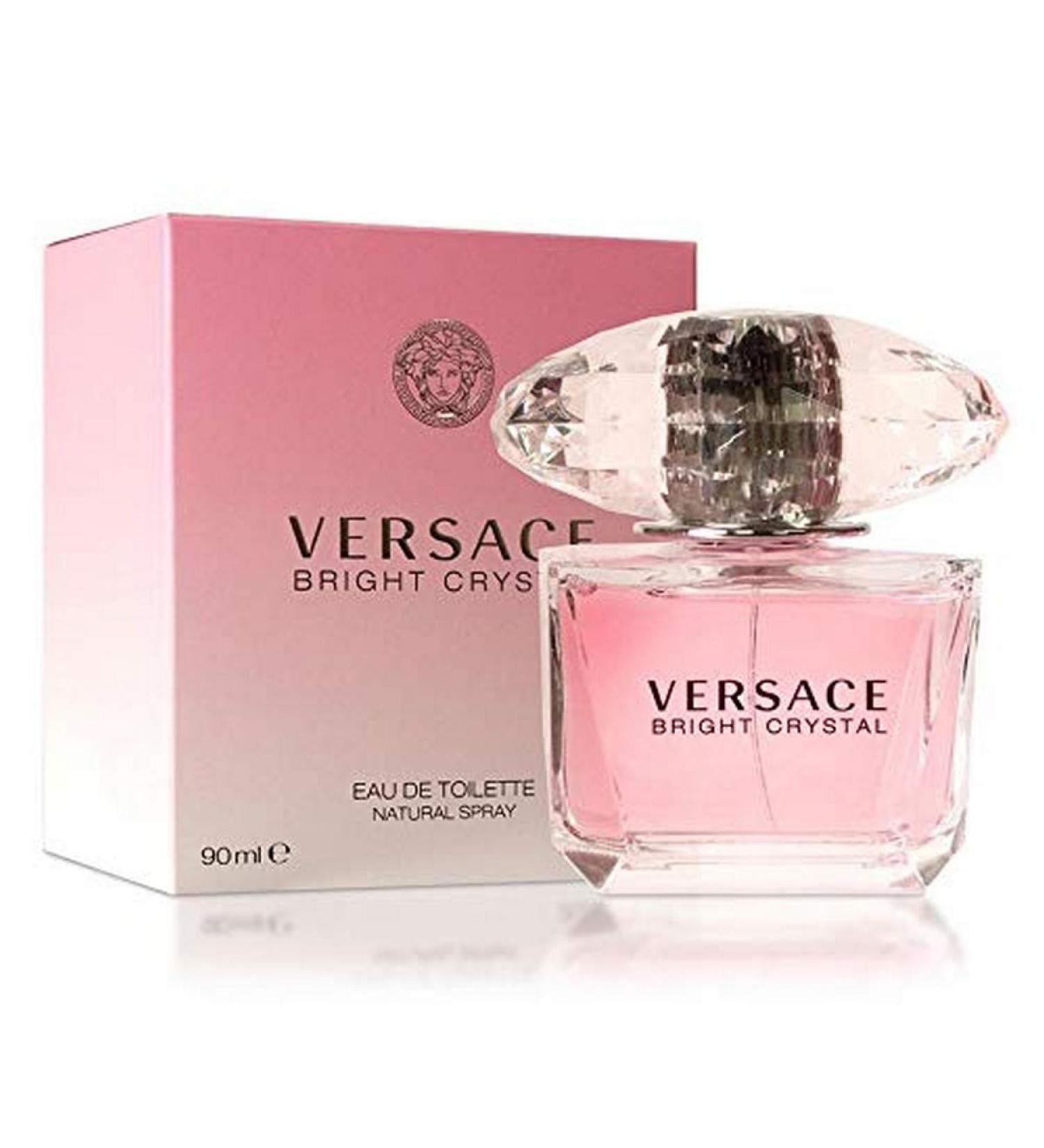VERSACE BRIGHT CRYSTAL by Gianni Versace EDT SPRAY 3 OZ 3 Fl Oz (Pack of 1)