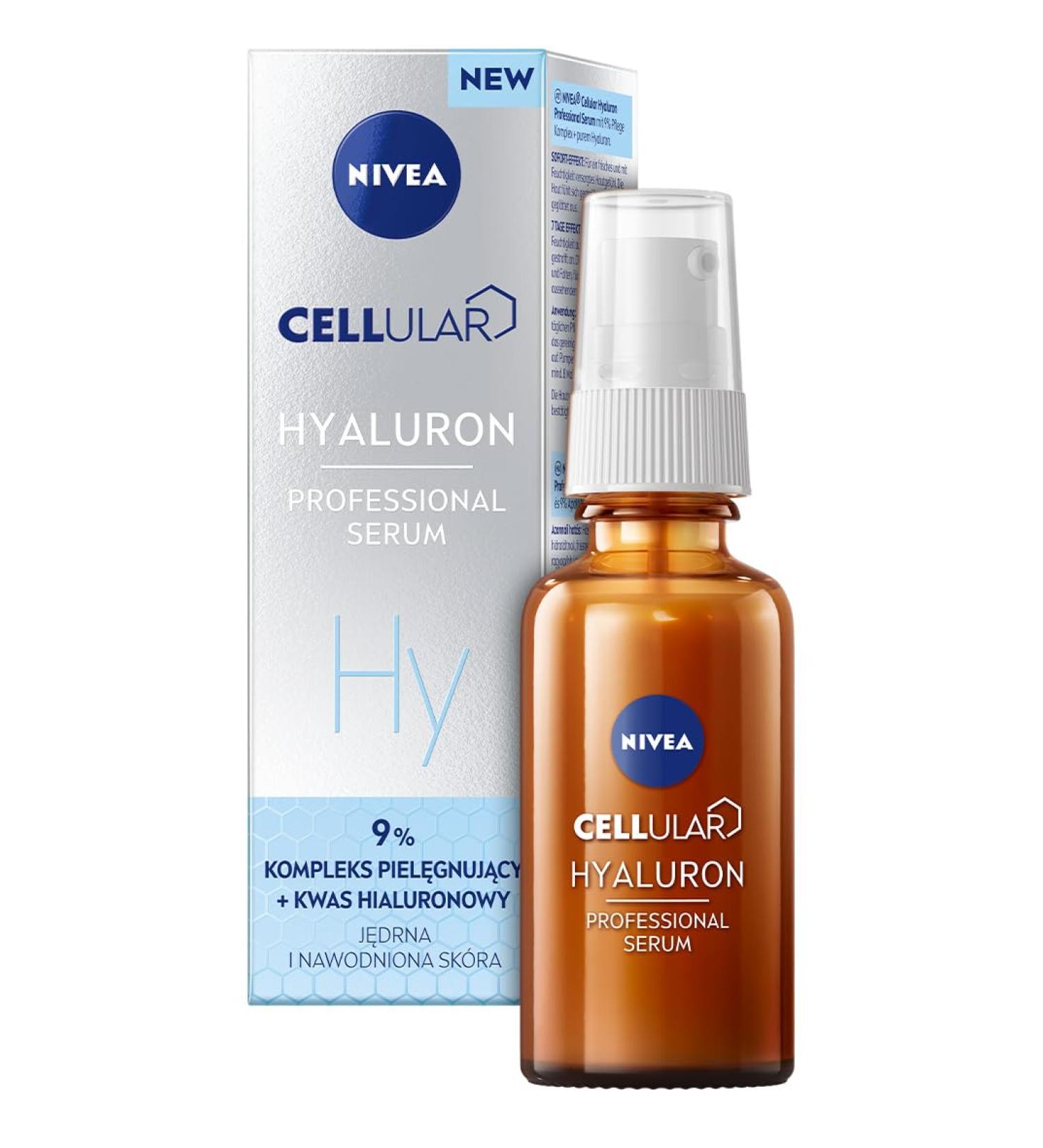  NIVEA NIVEA Professional Cellular Hyaluron Hyaluronic Acid Hyaluronic Acid Serum 30ml - Buy Online on GoSupps.com