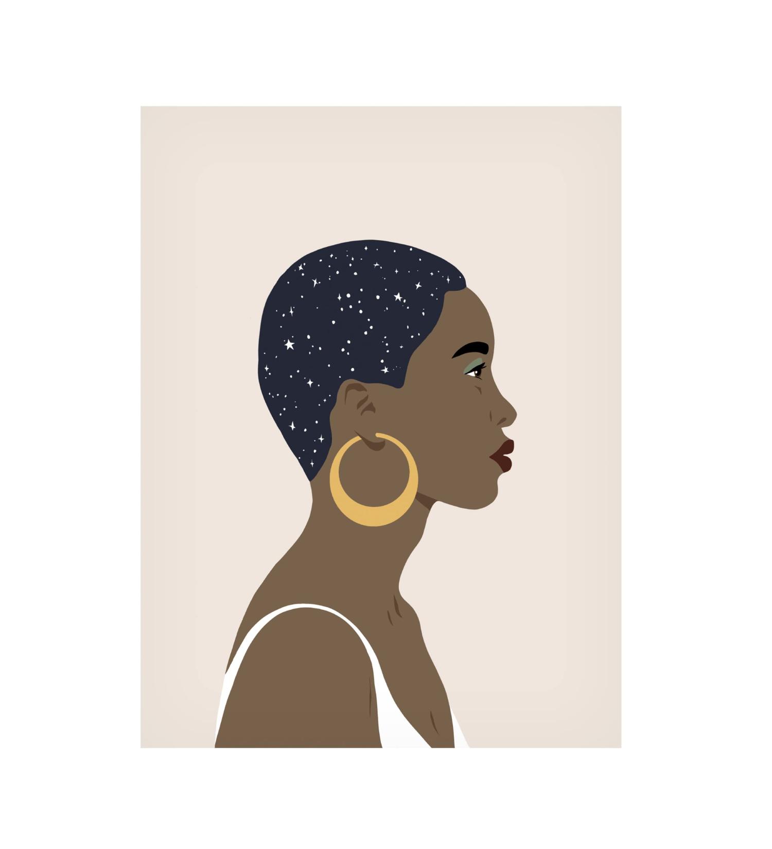 Buy Trademark Fine Art Heavenly Hair IV Canvas Art by Annie Warren - Elegant Wall Decor for Home and Office - International Shipping Available - Buy Online on GoSupps.com