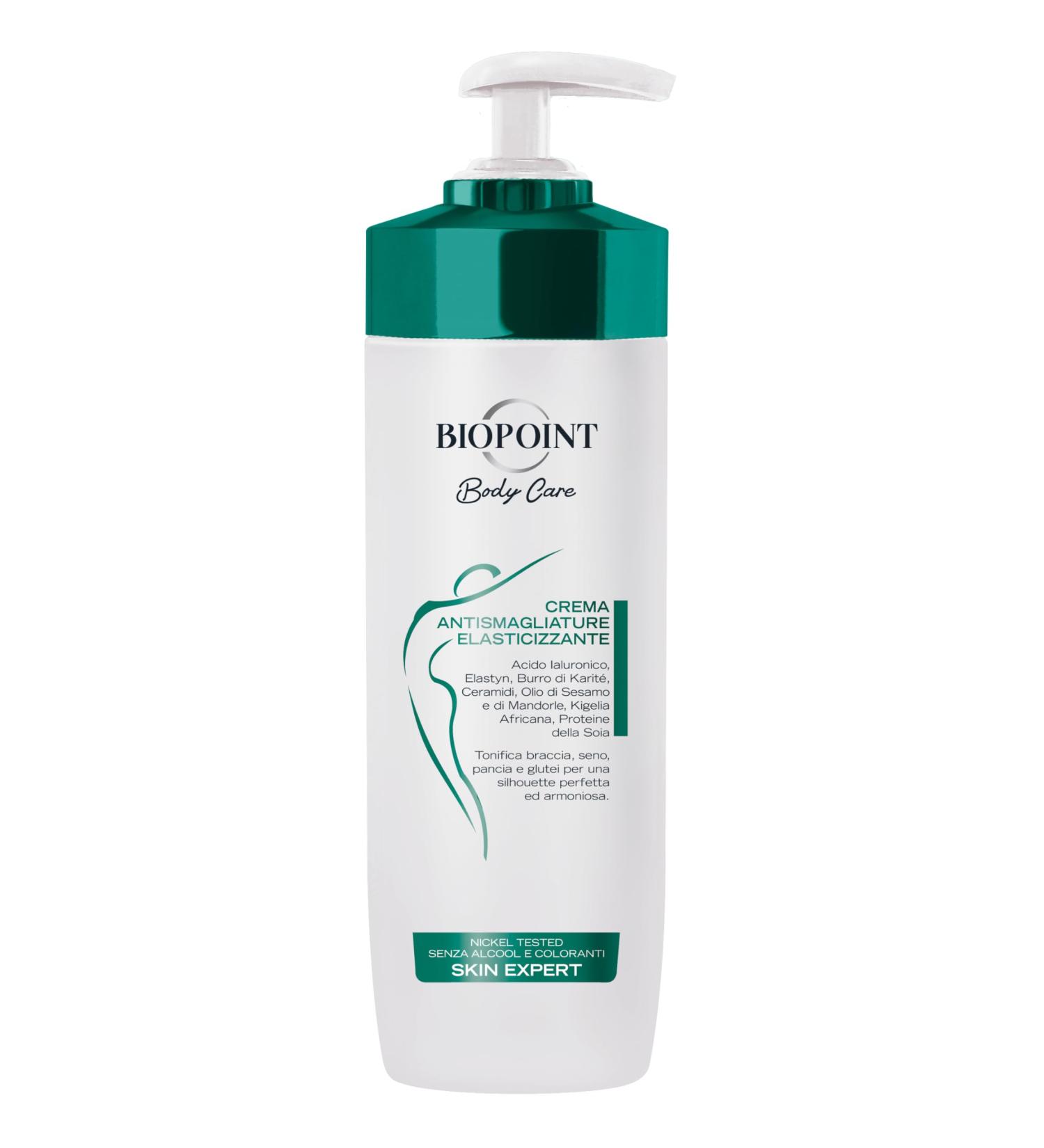 Biopoint-anti-stretch cream elastic improves skin tone and the elasticity of the skin regenerating effect lifting gives tonic and compactness 200 ml