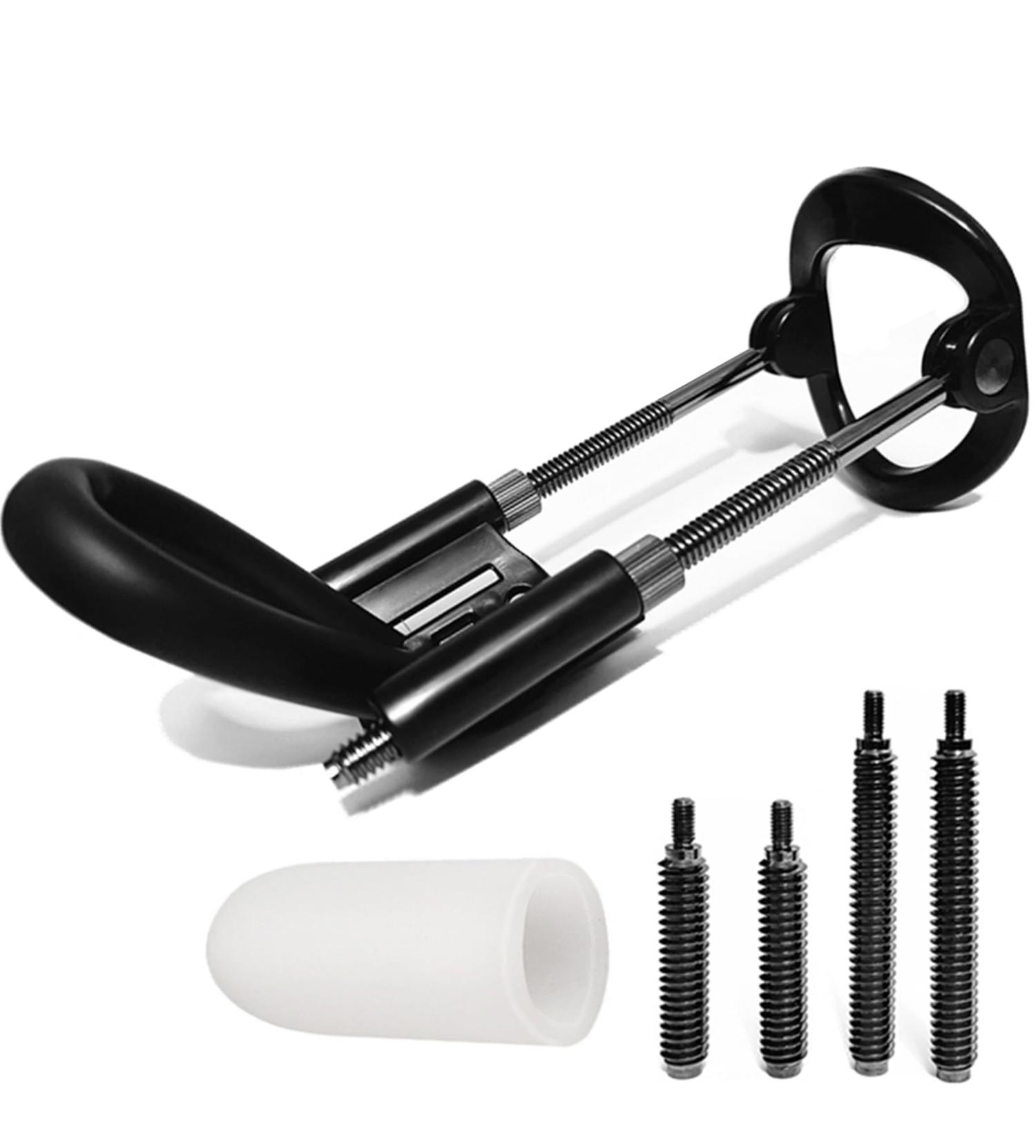 H2SON Penis Extender Penis Extension Enlarge Device Penis Enlargement Kit Penis Training Device with Protector Cap(Rose Gold) B Black - Buy Online on GoSupps.com
