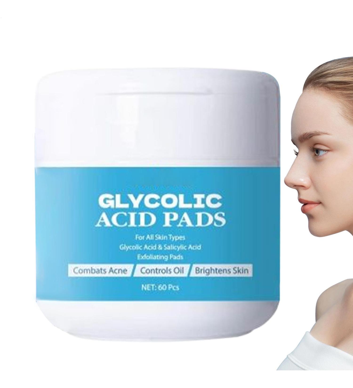 Gel toner pads Exfoliating face pads for acne | Moisturizing facial toner pads | 60 deep cleansing skincare products | Wipes - Buy Online on GoSupps.com