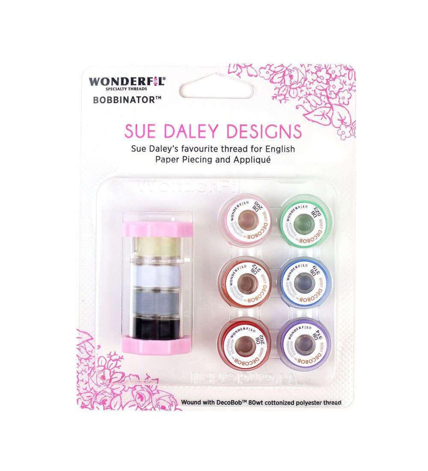 WonderFil Bobbinator Sue Daley Decobob Pre-Wound Bobbins - 10 Pack - Buy Online on GoSupps.com