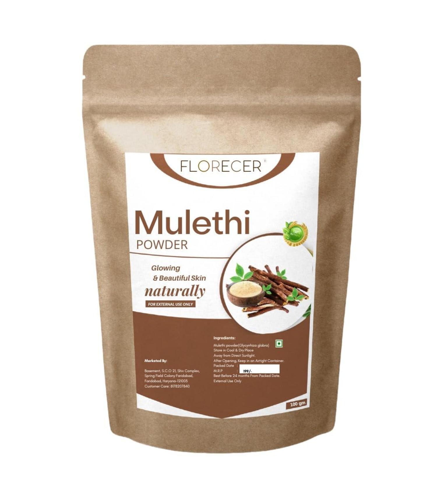 100% Pure Licorice (Mulethi) Powder 100g
