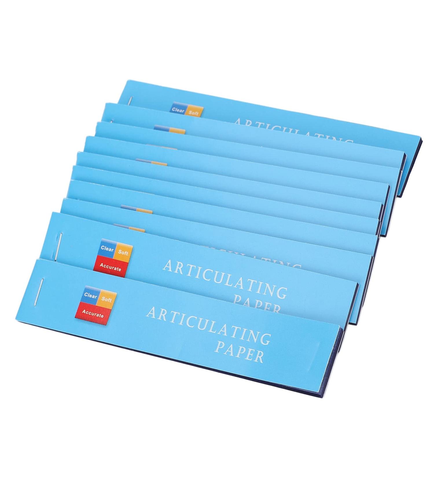 Buy Thin Blue Articulated Paper for Dentists | International Shipping Available | Dental Lab Supplies - Buy Online on GoSupps.com