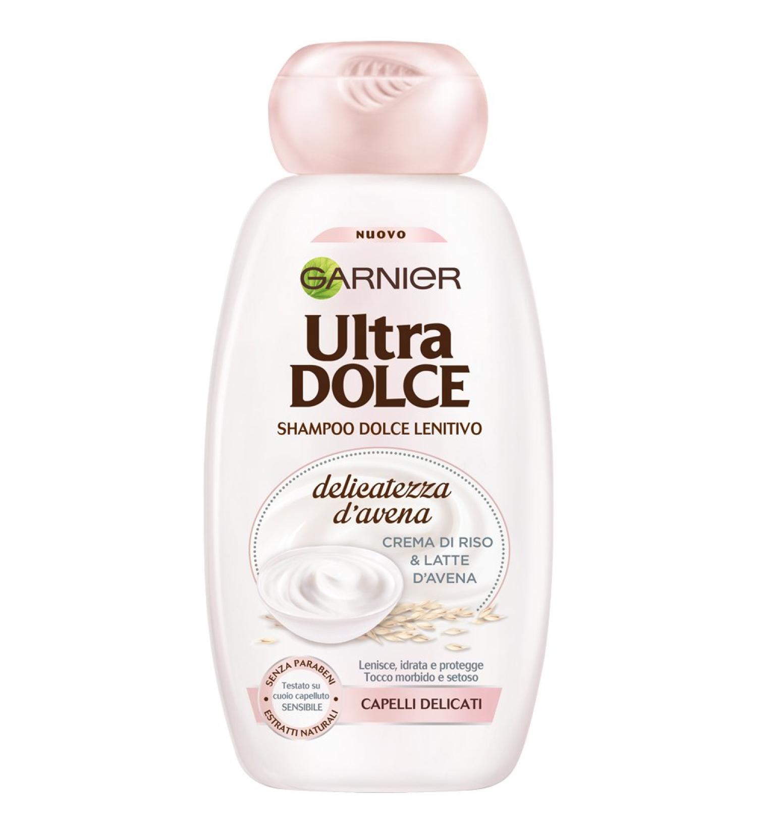 Garnier Ultra Dolce Shampoo Delicate Oat 250 Ml