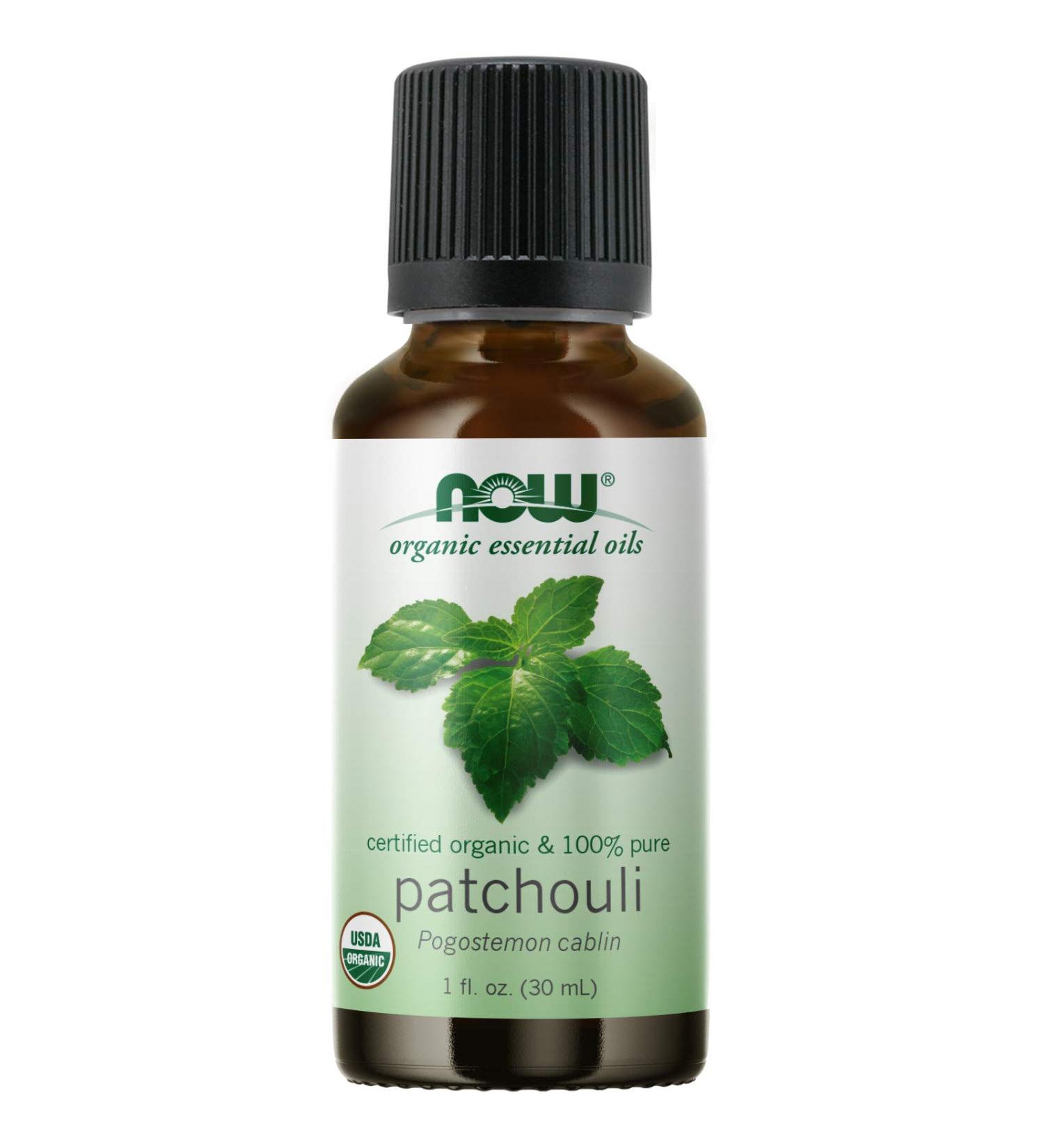 Buy Now Foods Organic Patchouli Essential Oil | 1 fl oz (30 ml) - Premium Aromatherapy - Buy Online on GoSupps.com