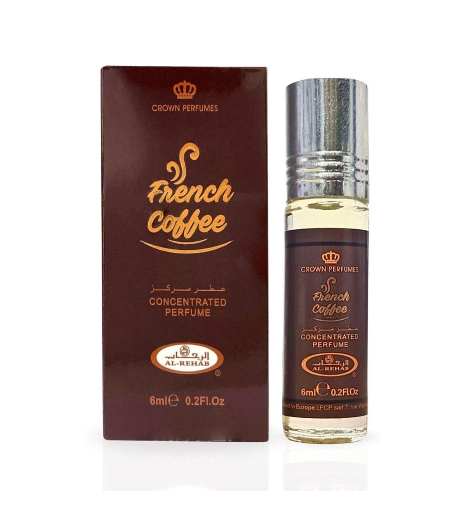 Al-Rehab French Coffee Premium Arabian Perfume Oils for Women 6ML (0.2OZ) - Long Lasting Concentrated Perfume Oil with Rich Alluring Women's Fragrance - Ideal For Daily Wear Or Special Occasions 0.2 Fl Oz (Pack of 1) French Coffee Perfume Oil - Buy Online on GoSupps.com