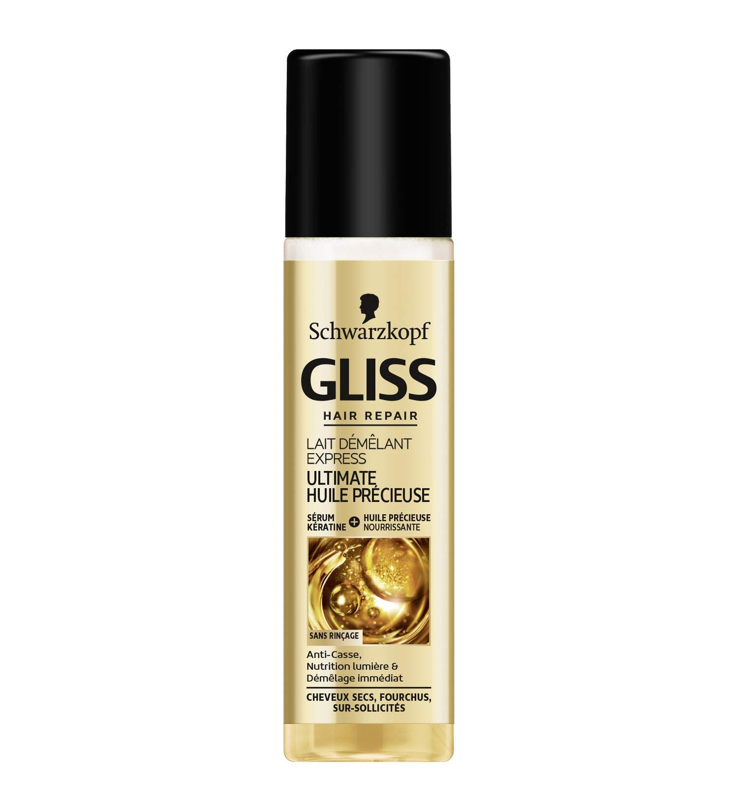 Schwarzkopf - Gliss - Hair Detangling Milk - Ultimate Precious Oil - 200 ml