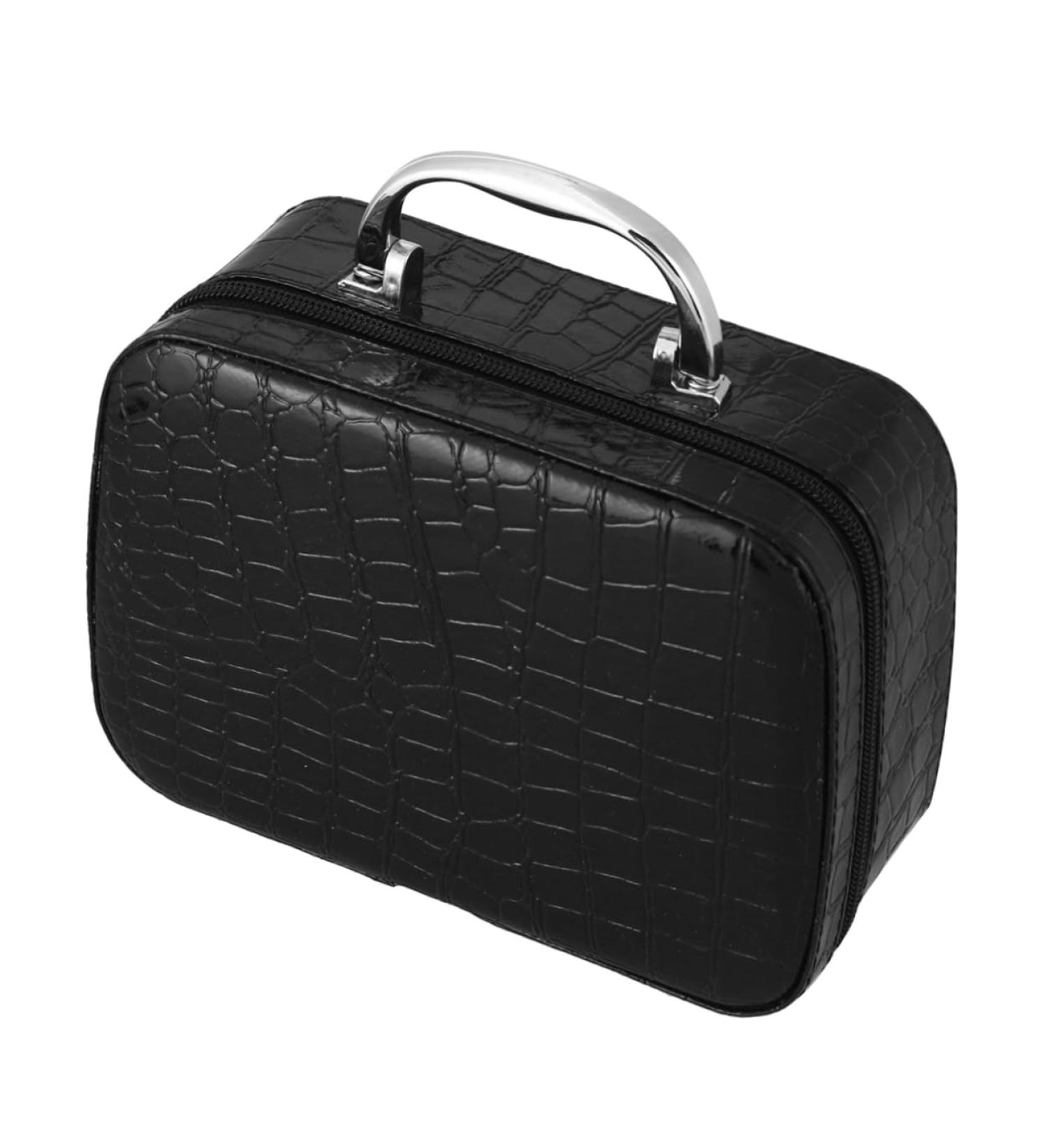 Beavorty 24 Essential Oils Storage Bag for Roller Bottles - Anti-Fall Black - Ideal for Travel & Organization - International Shipping Available - Buy Online on GoSupps.com