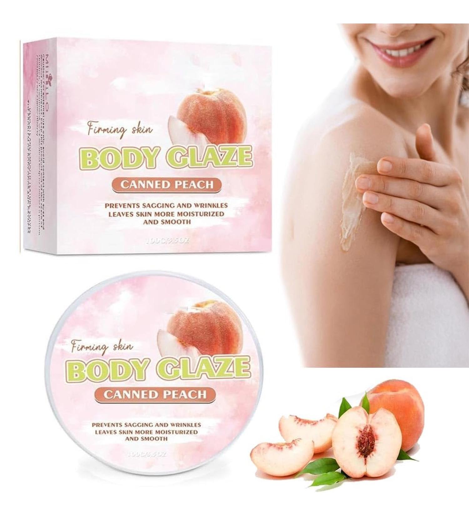 Beurre Corporel Gla Age Corporel Beignet Au Beurre Corporel Body Glaze Cr Me Gla Ante Pour Le Corps Laisse La Peau Douce Et Clatante Sans Tre Grasse For Dry Skin (P che) - Buy Online on GoSupps.com
