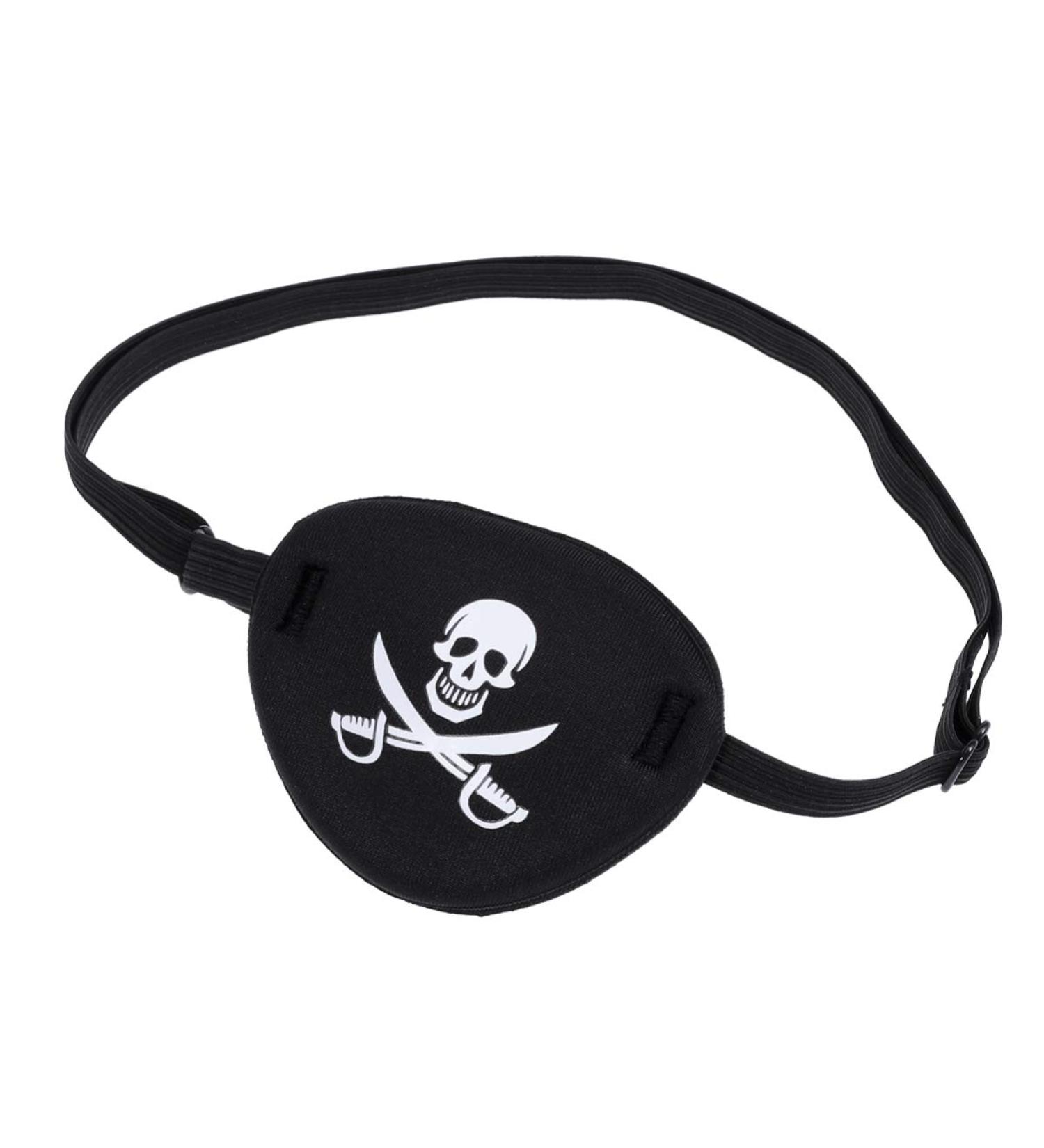Besportble Halloween Pirate Eye Patch - Skull Crossbone Eye Mask for Women, Teenagers, Men, Children - Buy Online on GoSupps.com