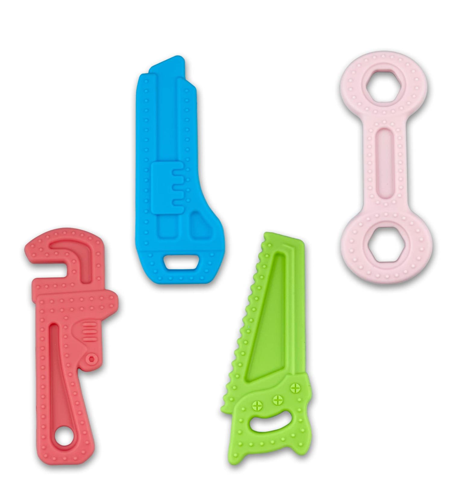 Baby Teething Toys  Silicone Baby Teether Chew Toys  BPA Free  Suitable for Infants Over 3 Months   Infant Molar Teether Toys  Soothe Babies Sore Gums Freezable - Buy Online on GoSupps.com