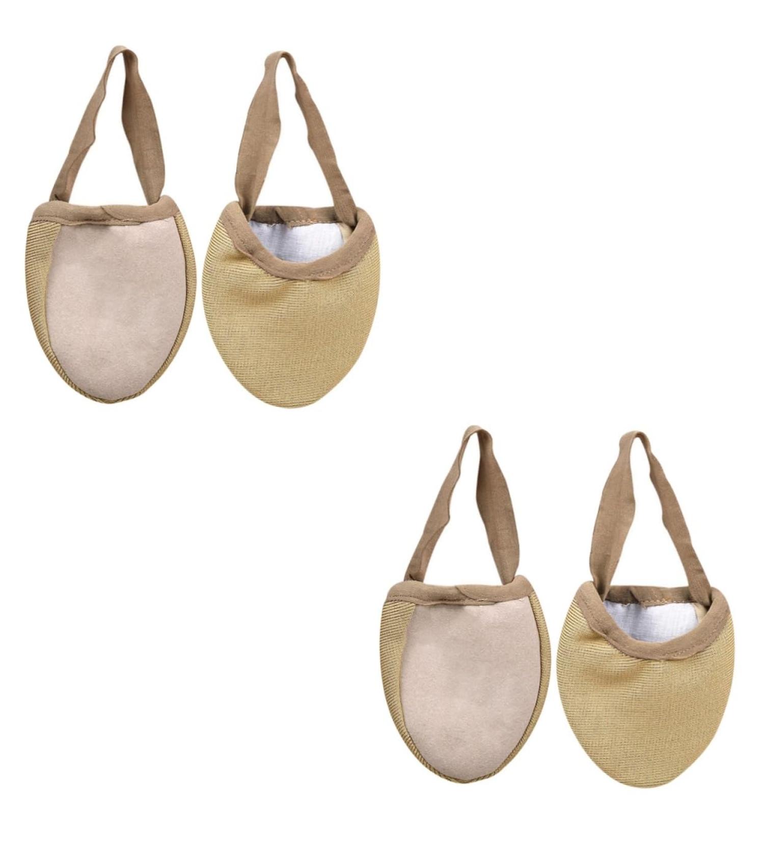 GLEAVI Half Palm Toe Sleeve - High Heel Dance Shoes Toe Protectors for Women & Men | Breathable Nylon Cushion Cover - Buy Online on GoSupps.com