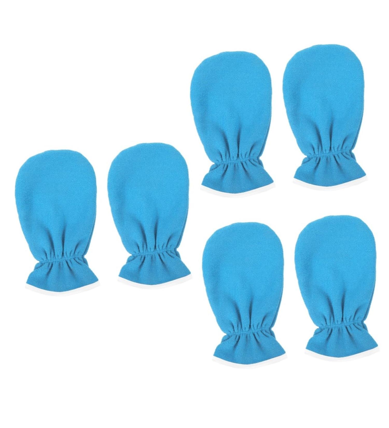 Beavorty 3 Pairs exfoliating Hand mask deep exfoliating Gloves Skin Care Gloves Overnight Gloves for Dry Hands Repair Skin Hand Gloves exfoliate Glove Miss Fingerless Polyester Dry Skin - Buy Online on GoSupps.com