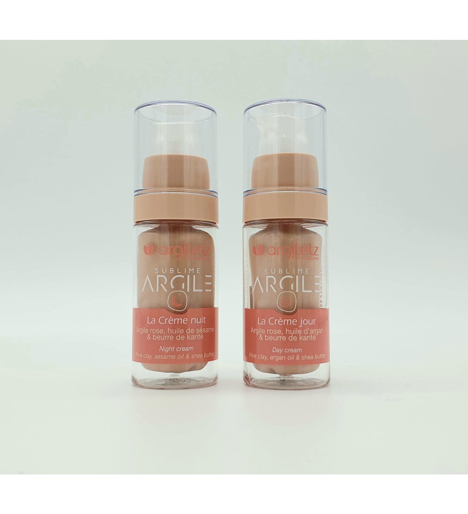  ARCILIA ARCILIA - ARGILETZ DAY AND NIGHT CREAM DUO FOR THE FACE - NATURAL AND ORGANIC FACIAL CARE - RICH NON-GREASY CREAM - Buy Online on GoSupps.com