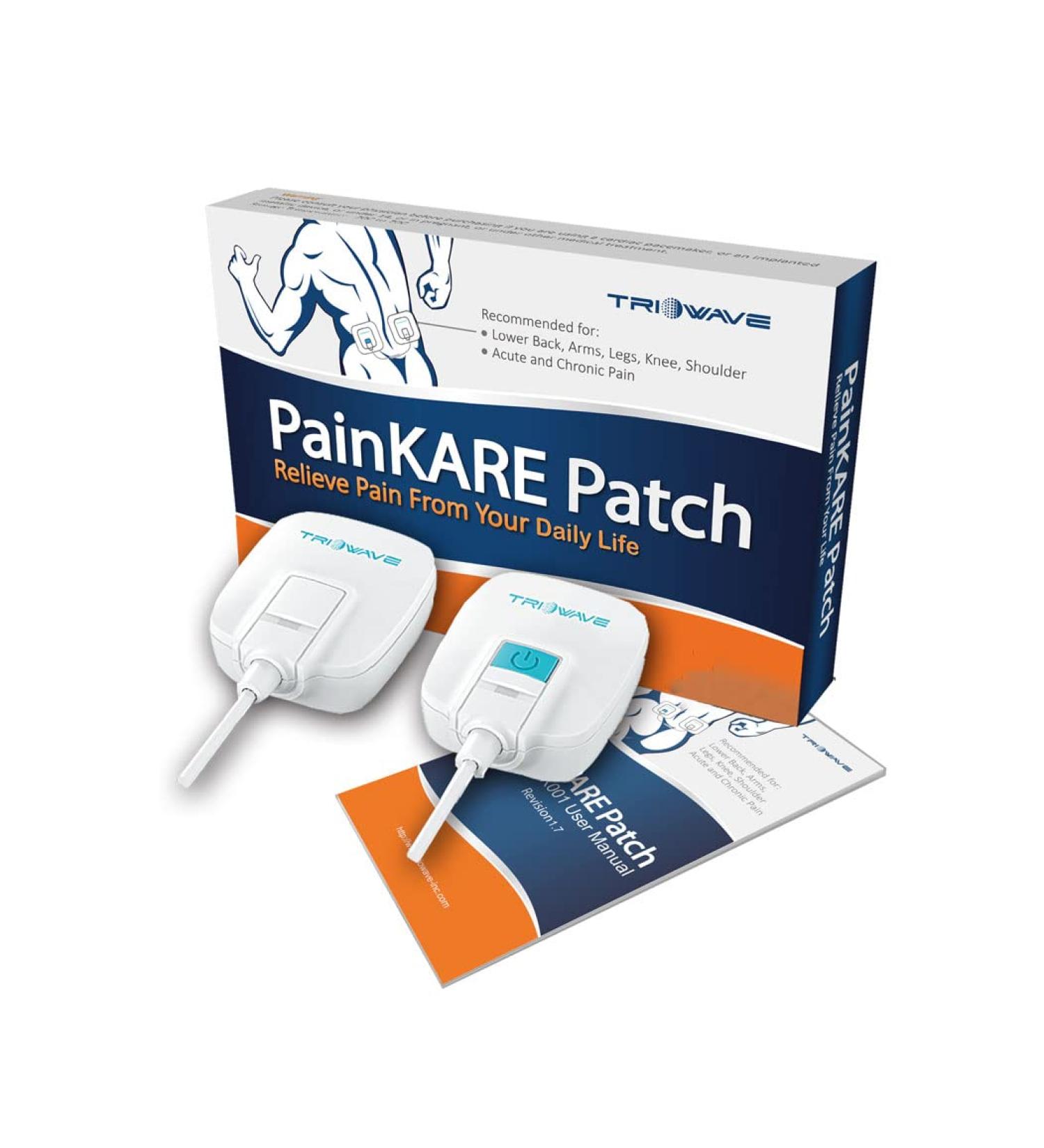 PainKARE Patch Microcurrent Device for Chronic Joint Pains One Device and 8 electrodes (up to 12 Treatments) - Buy Online on GoSupps.com