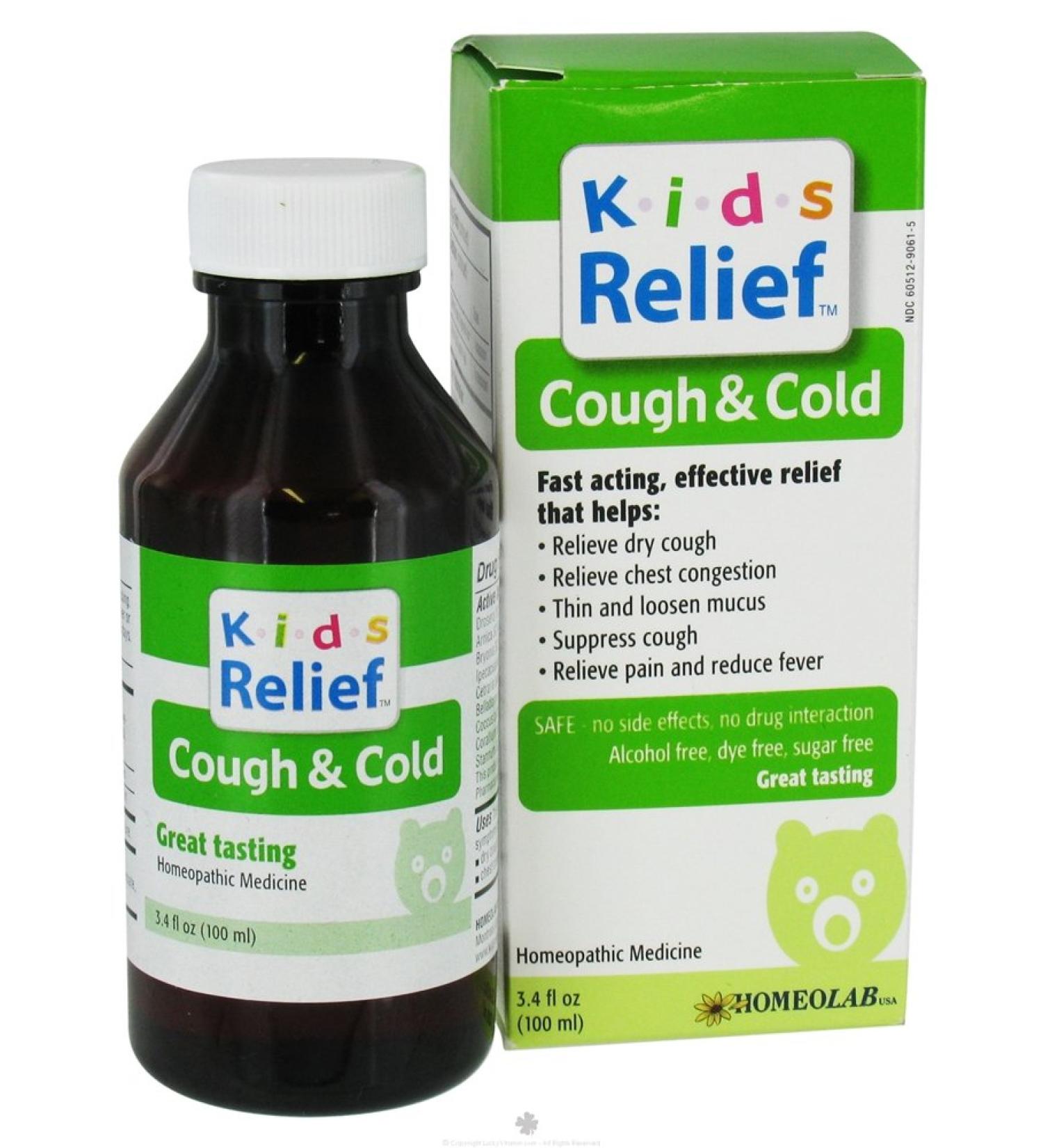 Kids 0-9 Cough+Cold Syrup 100ml - Fast Relief for Children's Cough and Cold - Buy Online on GoSupps.com