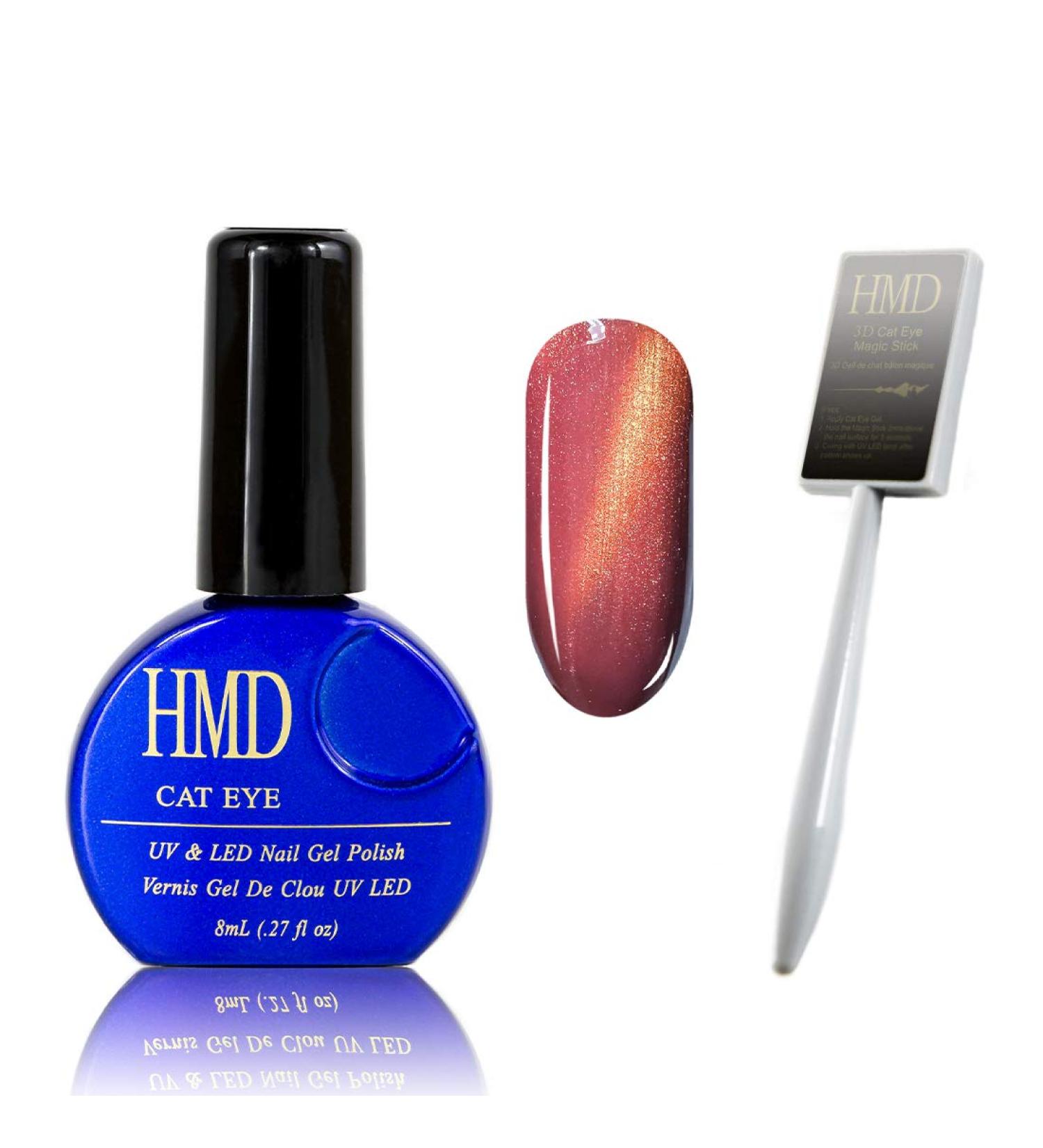 Canada HMD Soak Off UV LED Gel Nails Polish 3D Cat Eye gel coat with Magic stick (C) (015) - Buy Online on GoSupps.com