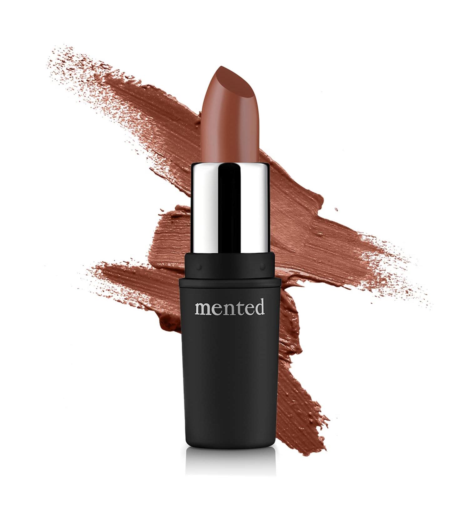 Mented Cosmetics Nude Matte Lipstick - Waterproof Long Lasting Lip Stain for Dark Lip Color - 24 Hour Stay Matte Nude Lipstick - Buy Online on GoSupps.com