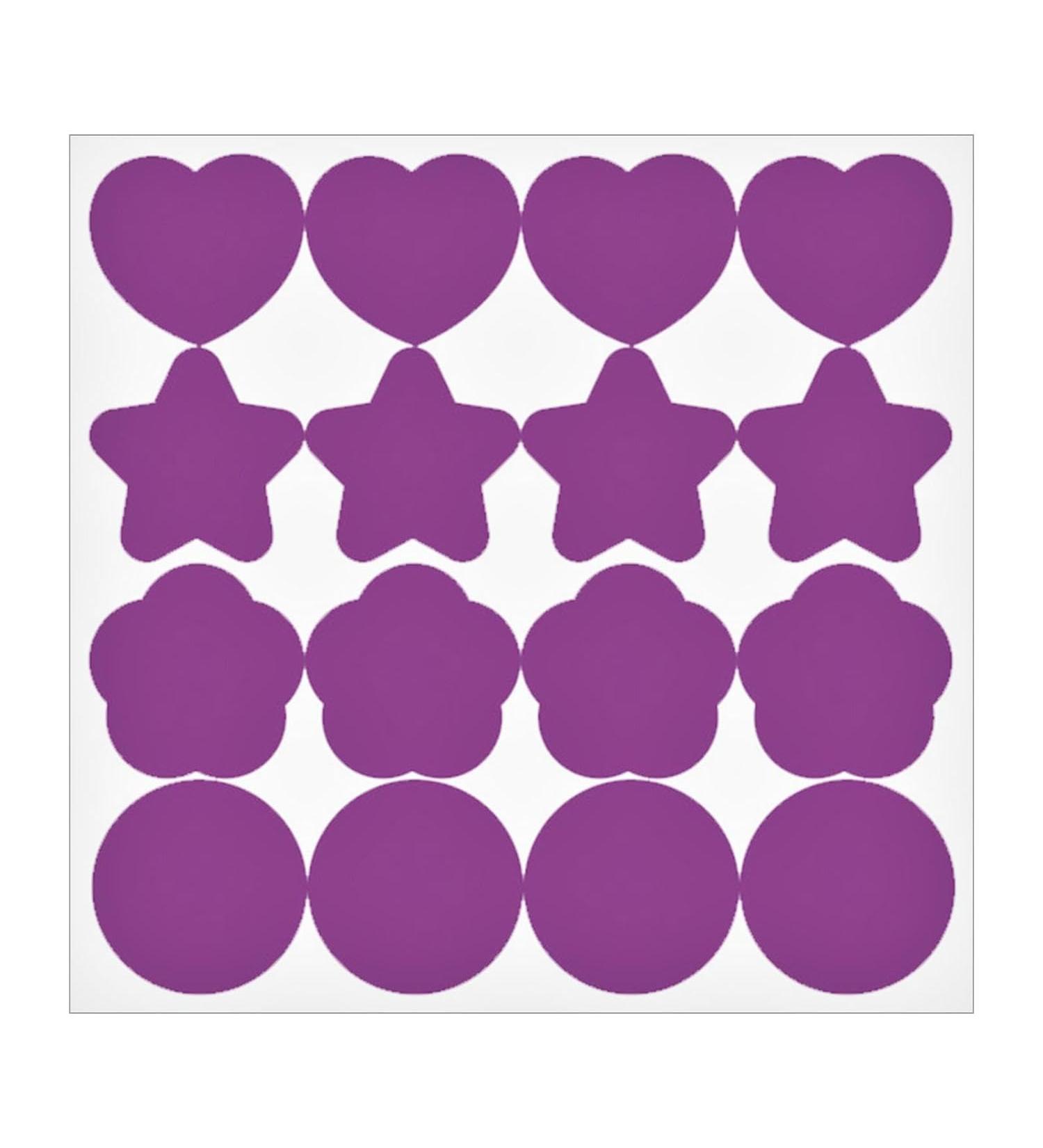 16Pcs Purple UV Stickers for Sunscreen 48 Count UV Detection Reminder Waterproof UV Stickers Know When to Re-Apply Sunscreen UV Detecting Patches for Beach Swimming Facial Sunscreens - Buy Online on GoSupps.com