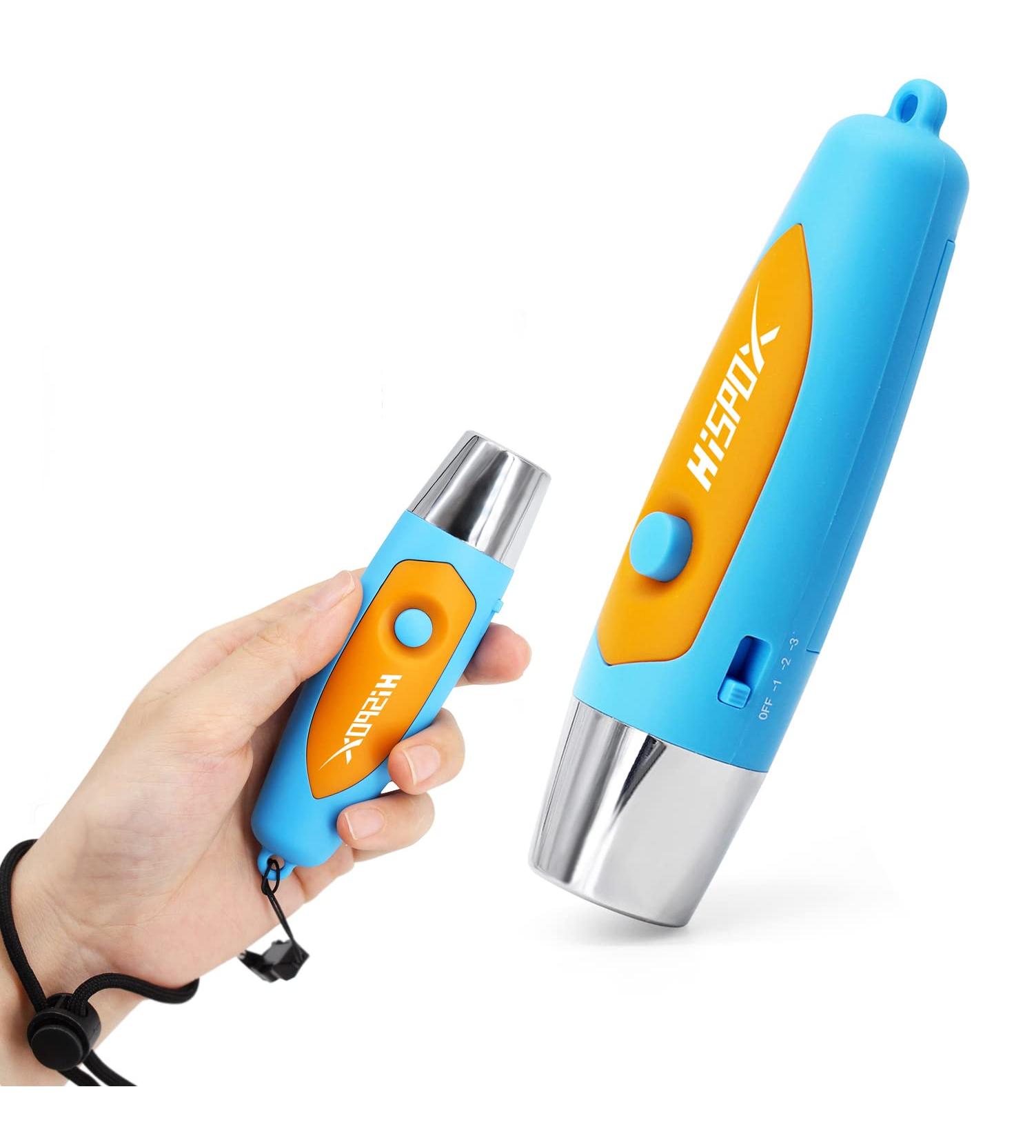HISPOX Electronic Whistle for Coaches - Loud Volume Hand Whistle with Lanyard - 3 Tones, Blue - Buy Online on GoSupps.com