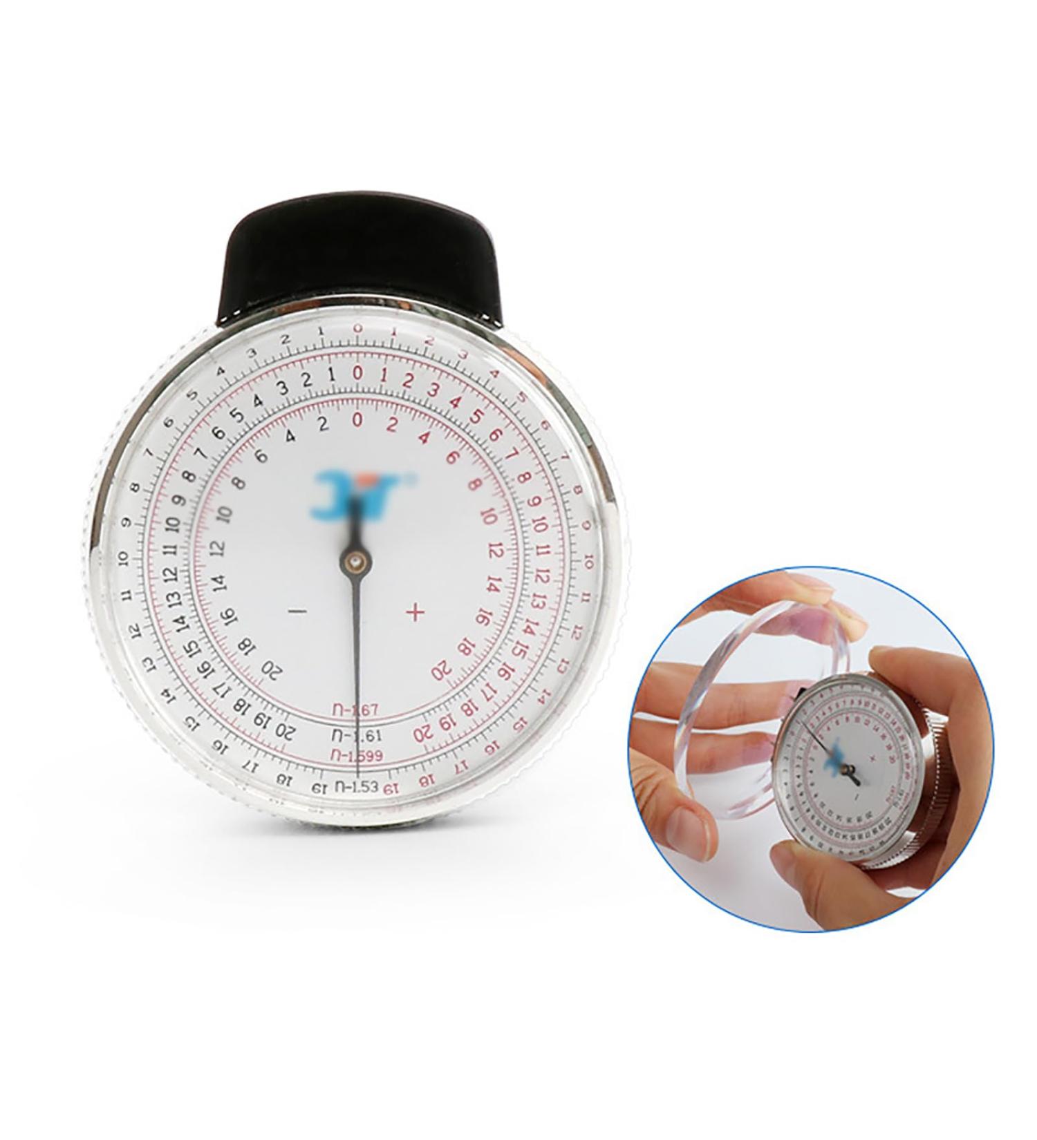 NGARY Ophthalmic Lens Clock - Precision Eyeglass Lens Measuring Instrument for Shops | Base Curve Power Clock with Scale - Buy Online on GoSupps.com