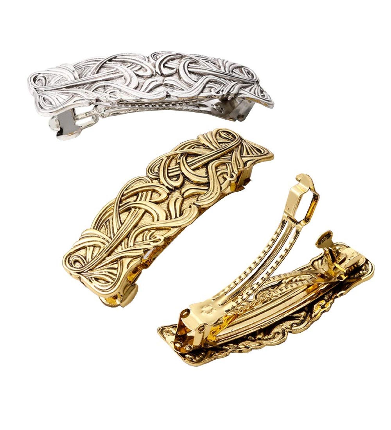 3Pcs Celtic Hair Stick Vintage Barrette Irish Style Hair Slide Clip Stick Hair Accessories for Girls and Women - Buy Online on GoSupps.com