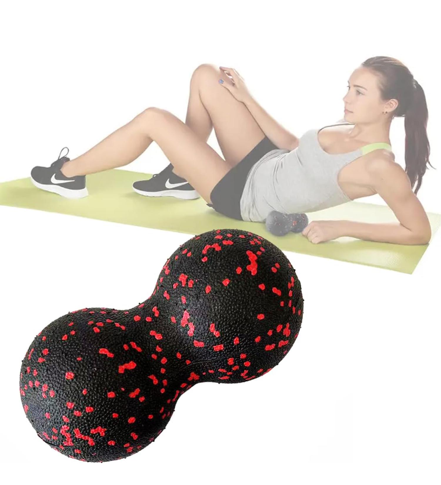 Fezf Fascia Ball Set - Premium Peanut & Lacrosse Massage Balls for Foot Relief Spine Muscle Roll and Acupressure Therapy for Plantar Fasciitis - International Shipping Available - Buy Online on GoSupps.com