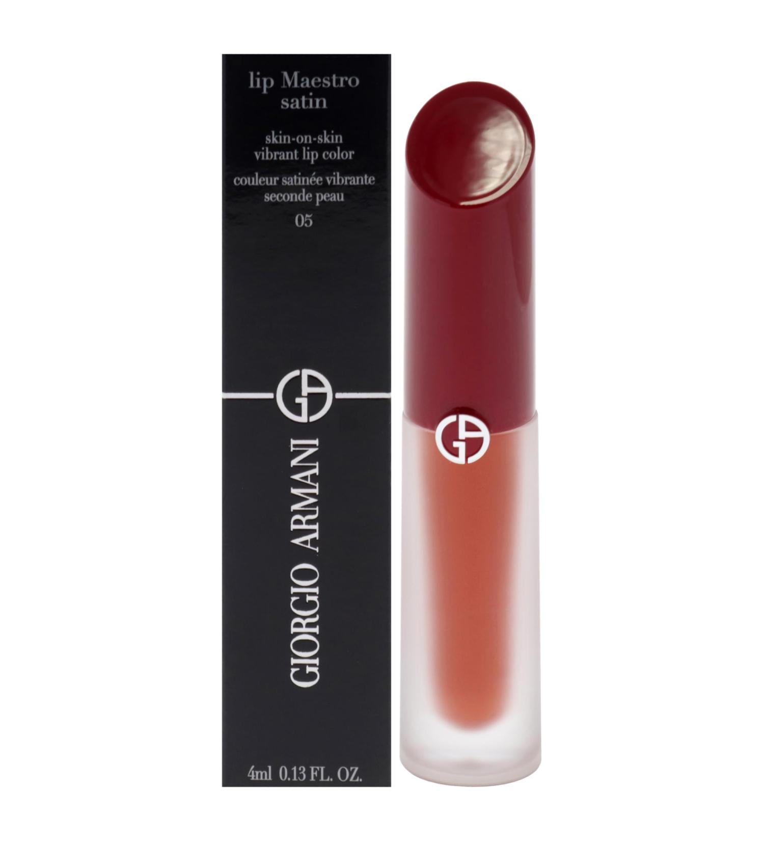 Giorgio Armani Lip Maestro Satin Lipstick 05 - Long-Lasting 0.13 oz | International Shipping Available - Buy Online on GoSupps.com