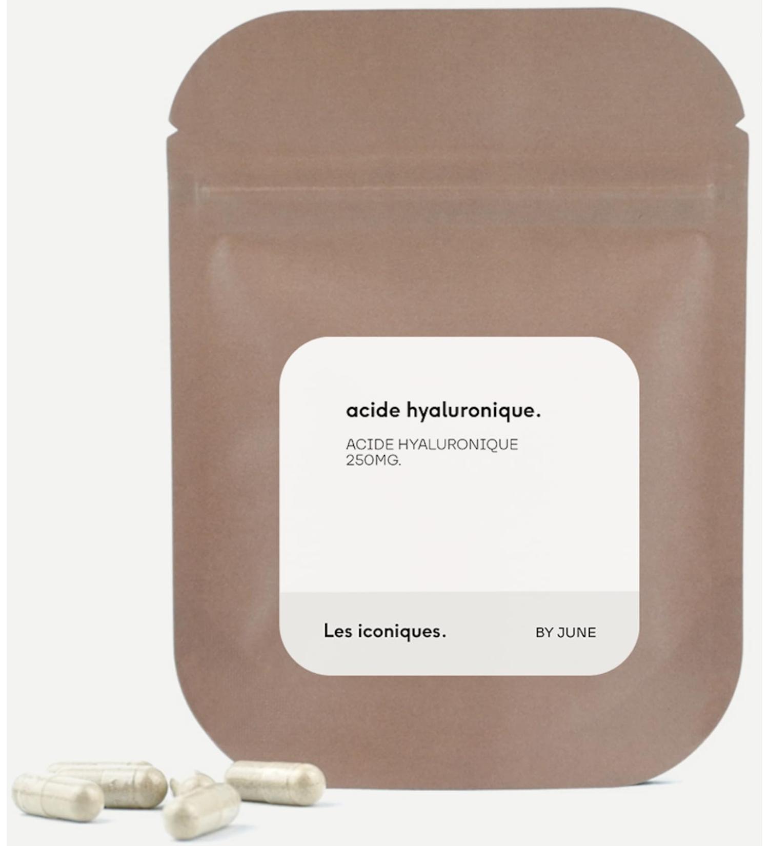 June Laboratoire Hyaluronic Acid - Beauty and Face Formula - Hydrates Plumps and Firms Skin - 60 Ultra Concentrated Capsules - Buy Online on GoSupps.com