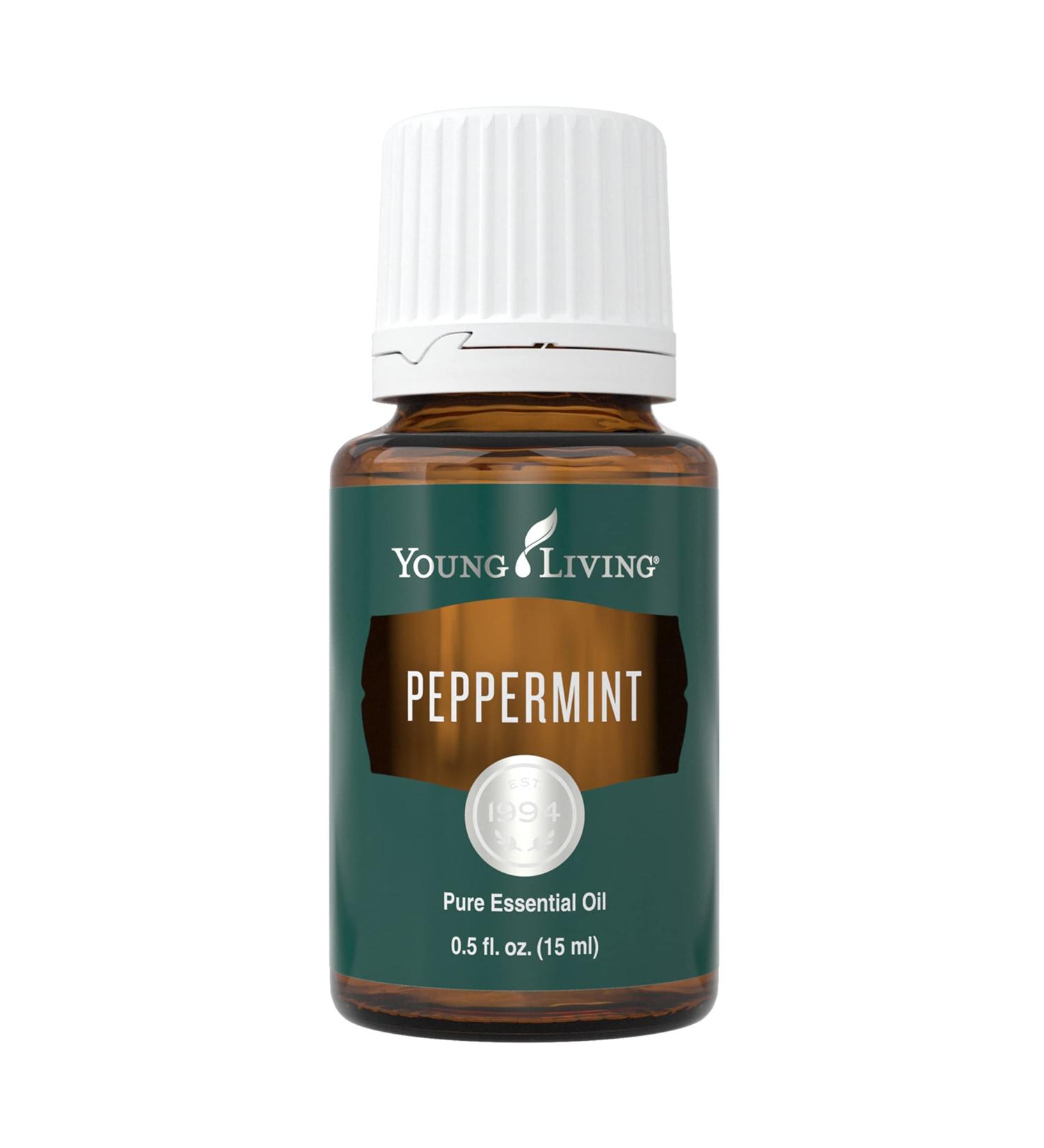 Buy Young Living Peppermint Essential Oil 15ml - Invigorating Aroma Cooling Sensation Supports Muscle Recovery & Digestive Comfort - Fast International Shipping - Buy Online on GoSupps.com