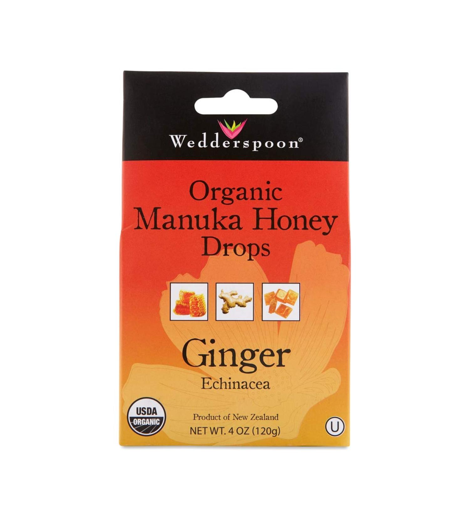 WEDDERSPOON LOZNG OG2 MANUKA 15+ GNGR 4 OZ
